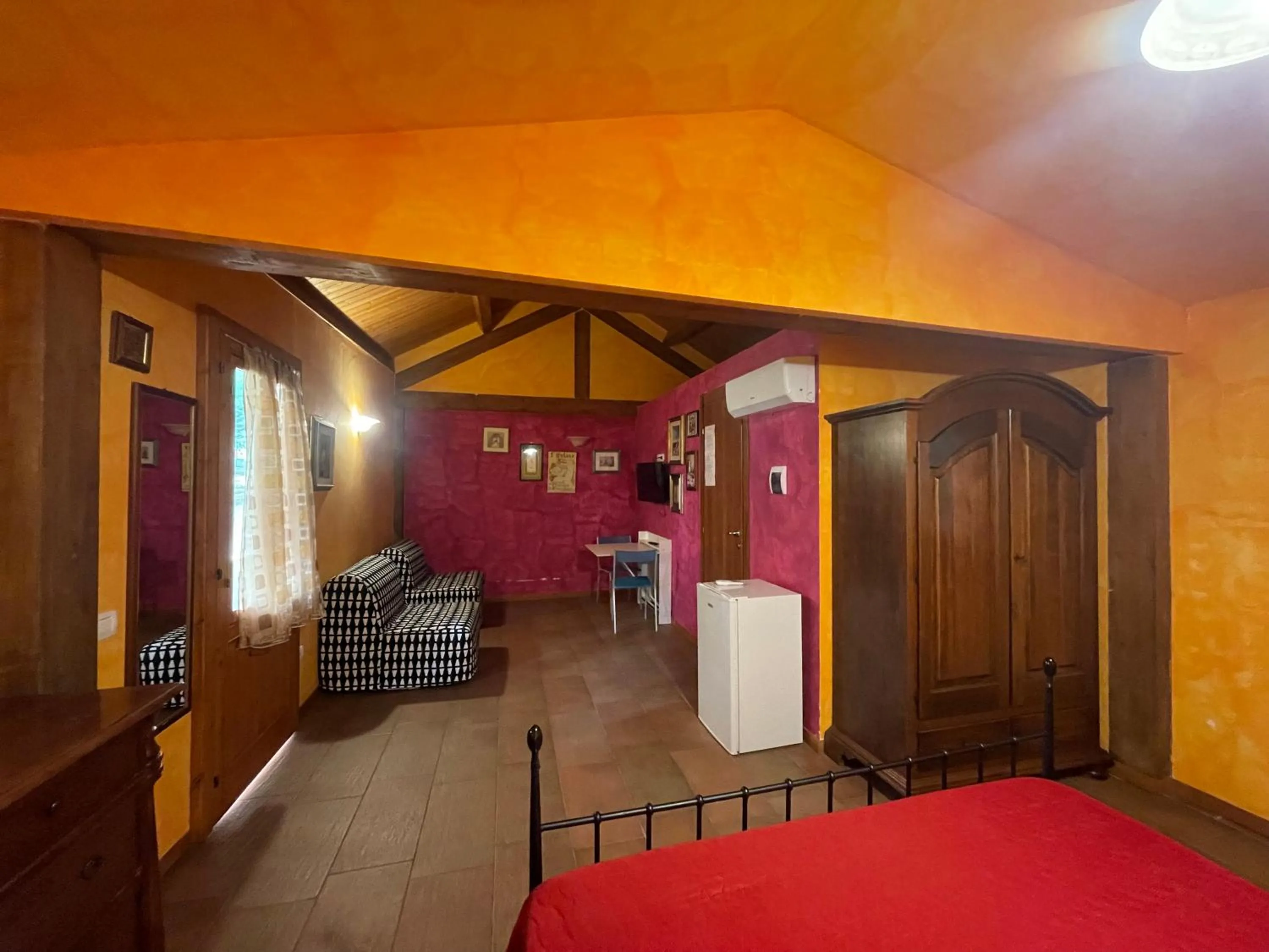 Bed in Chalet monolocale
