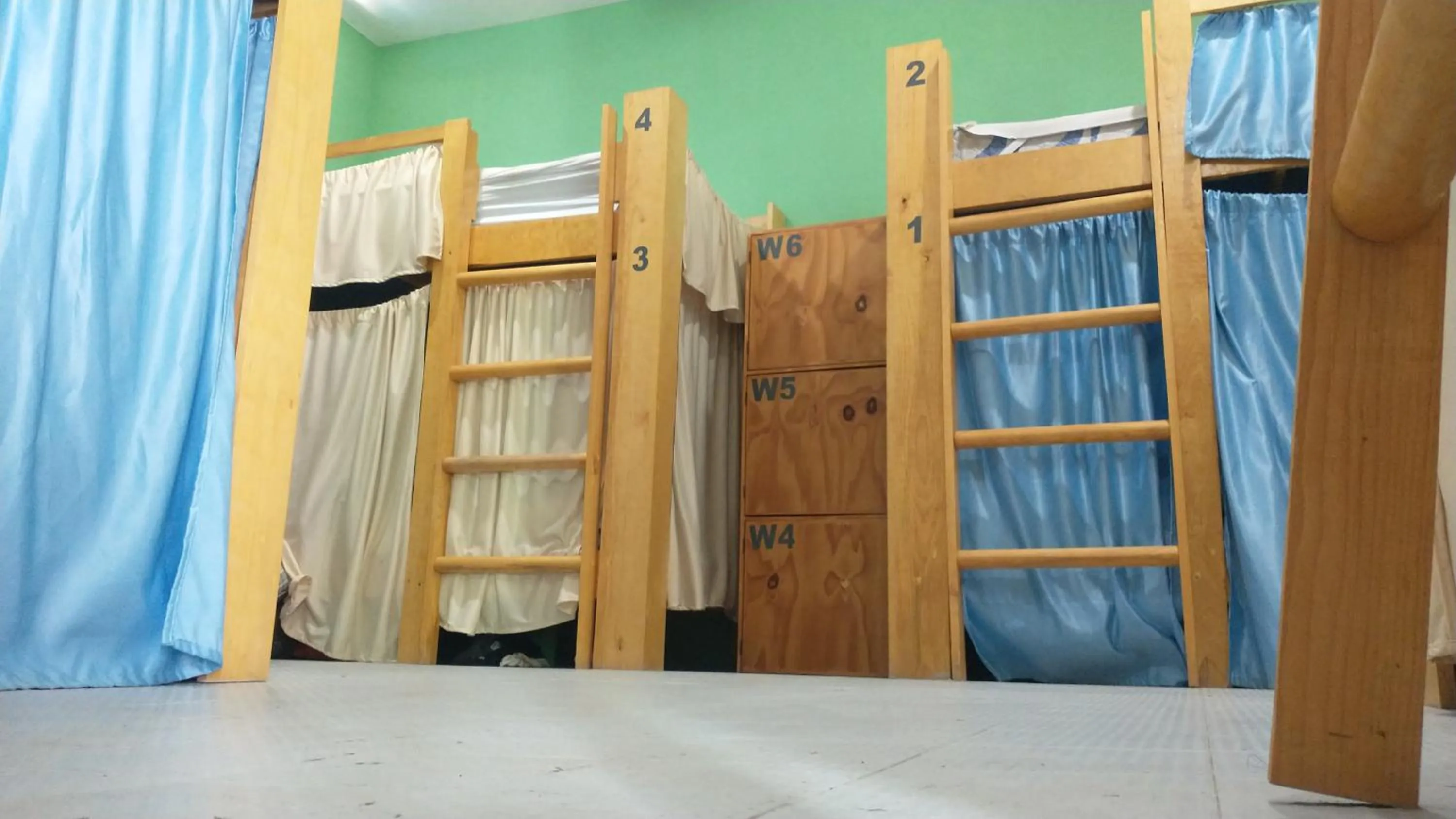 Bed in Blue Magic Hostel