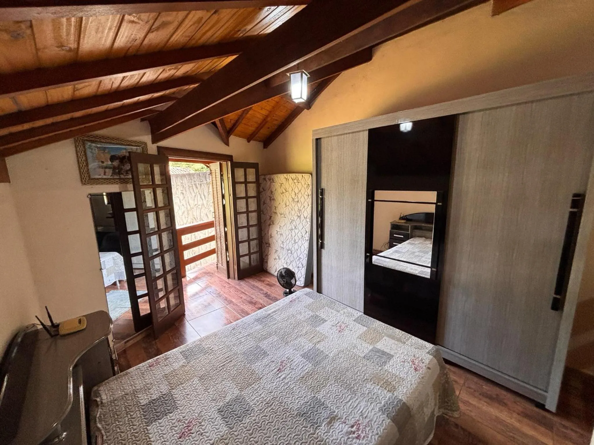 Bed in Chácara Águas Claras