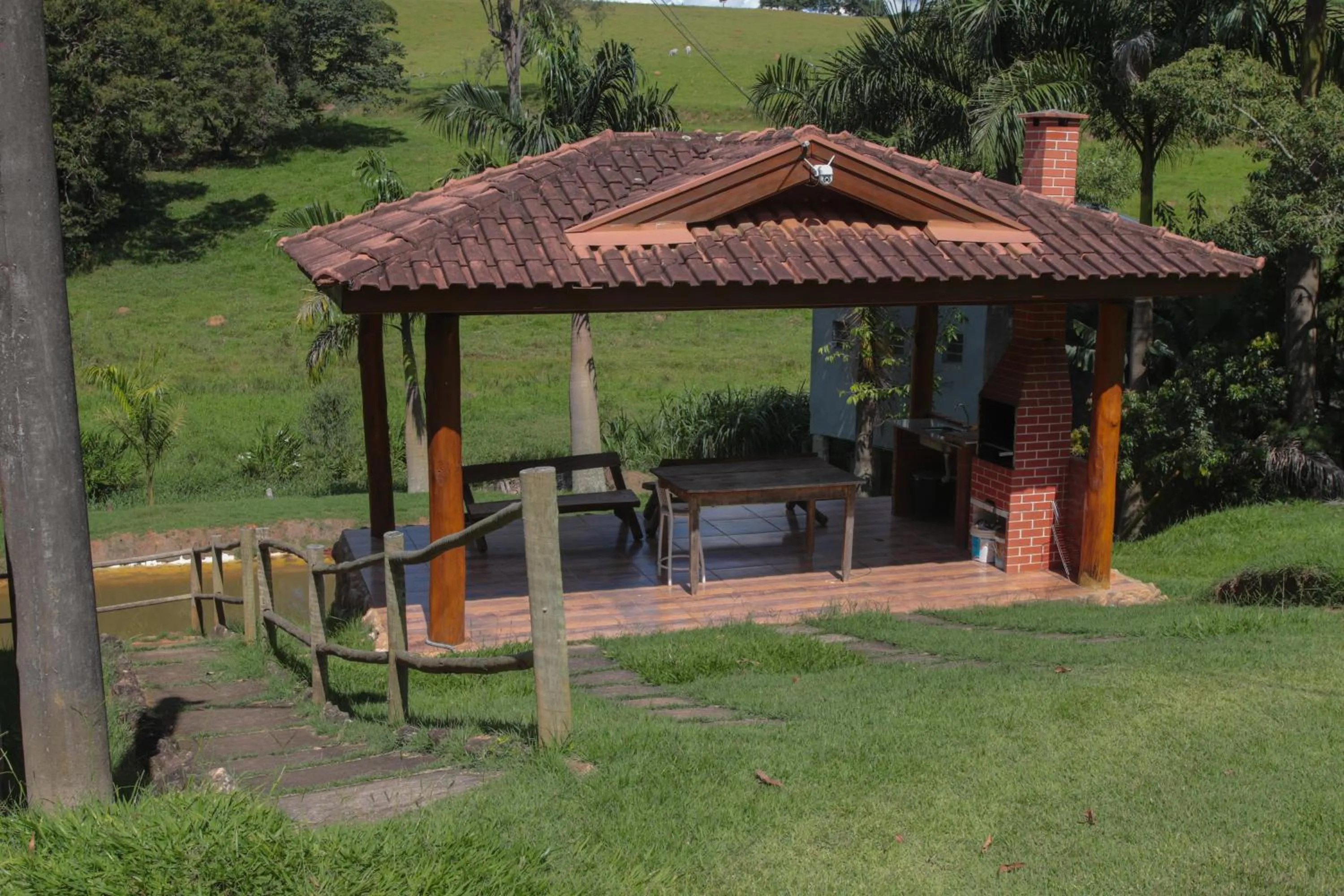 Patio in Chácara Águas Claras