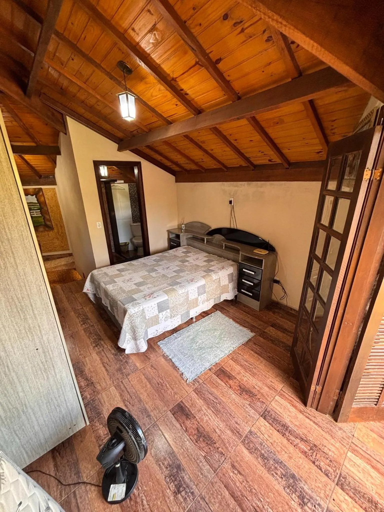 Bedroom, Bed in Chácara Águas Claras