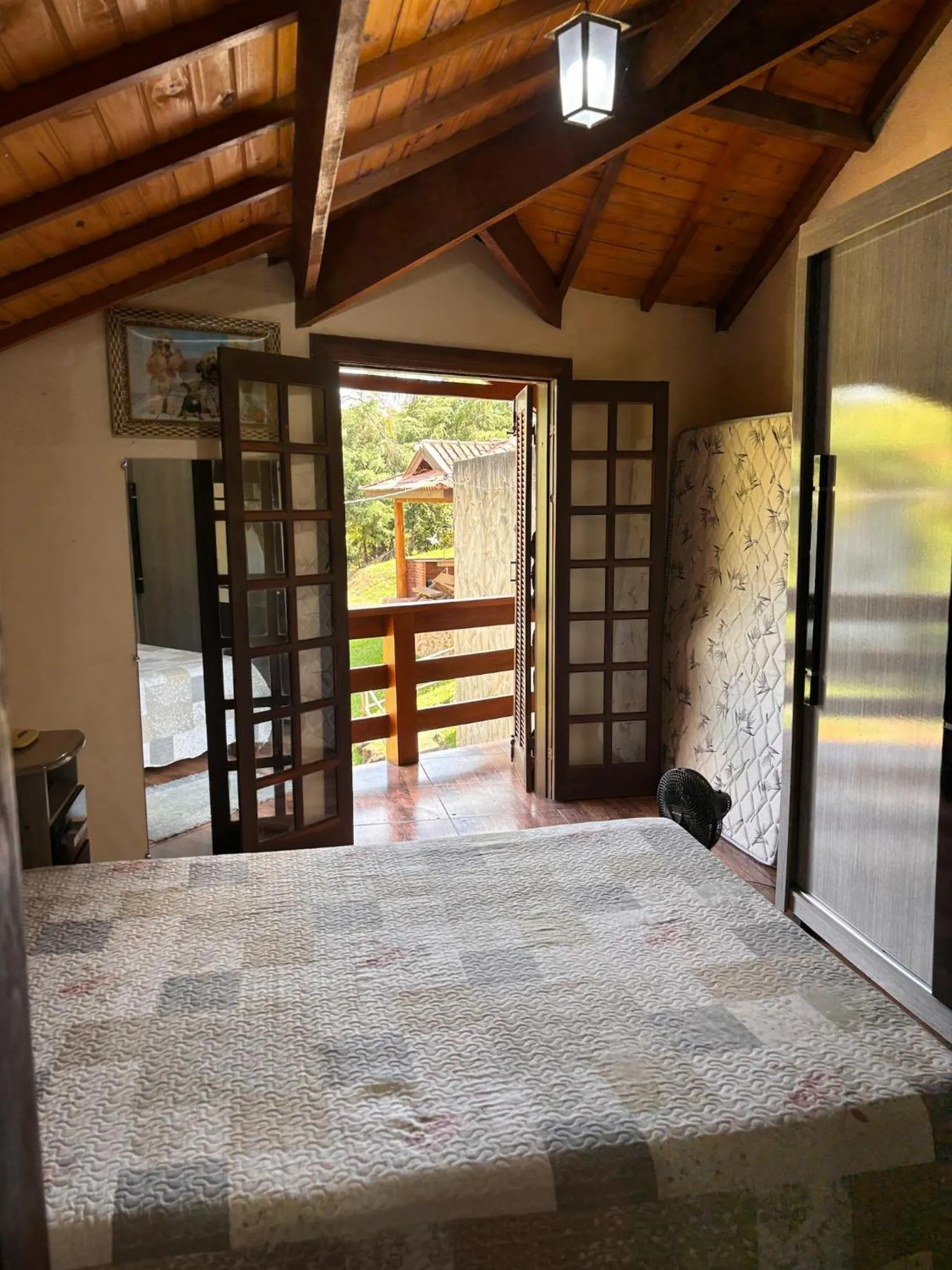 Bedroom, Bed in Chácara Águas Claras