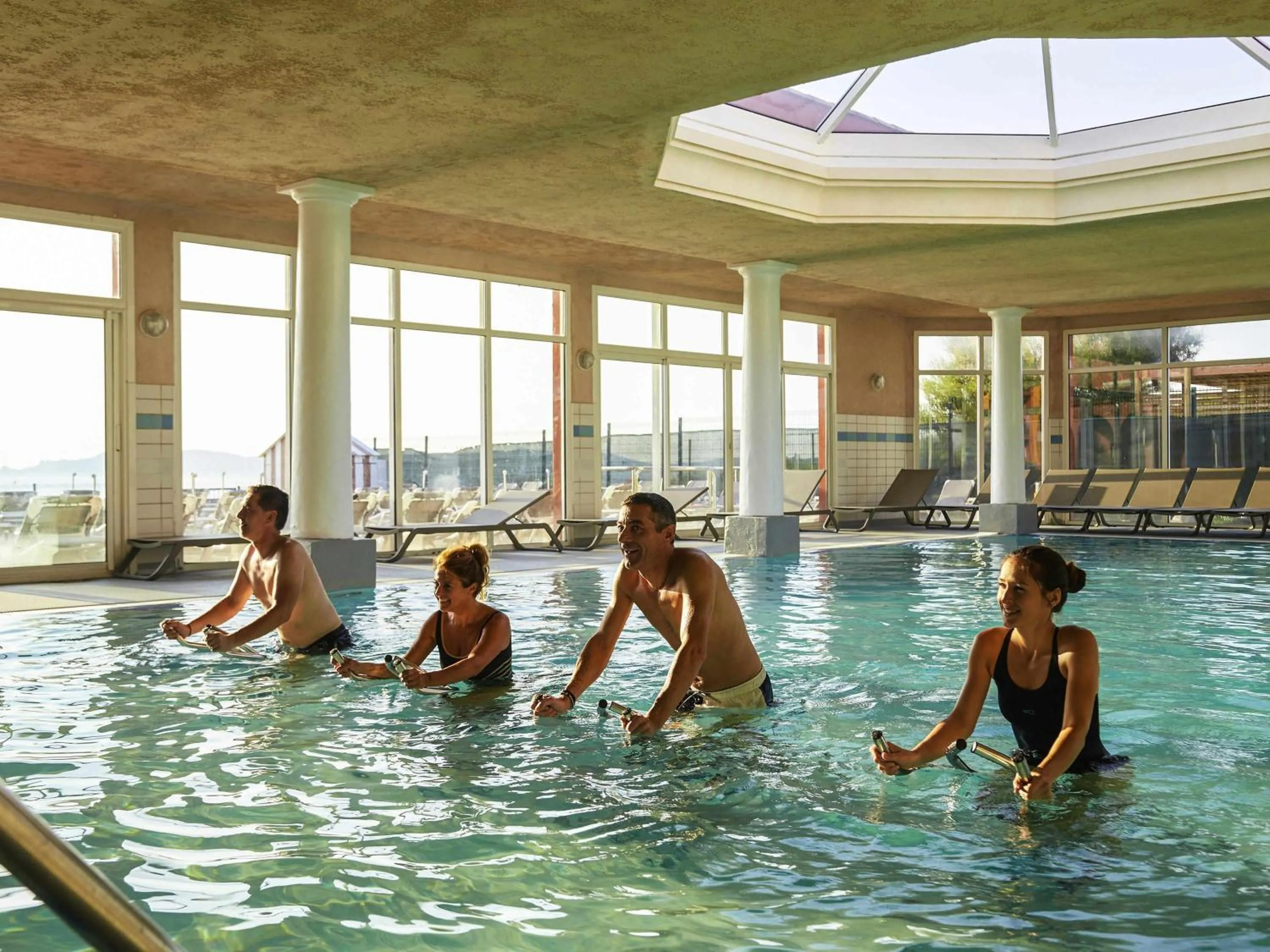 Fitness centre/facilities in ibis Thalassa Hyeres Plage