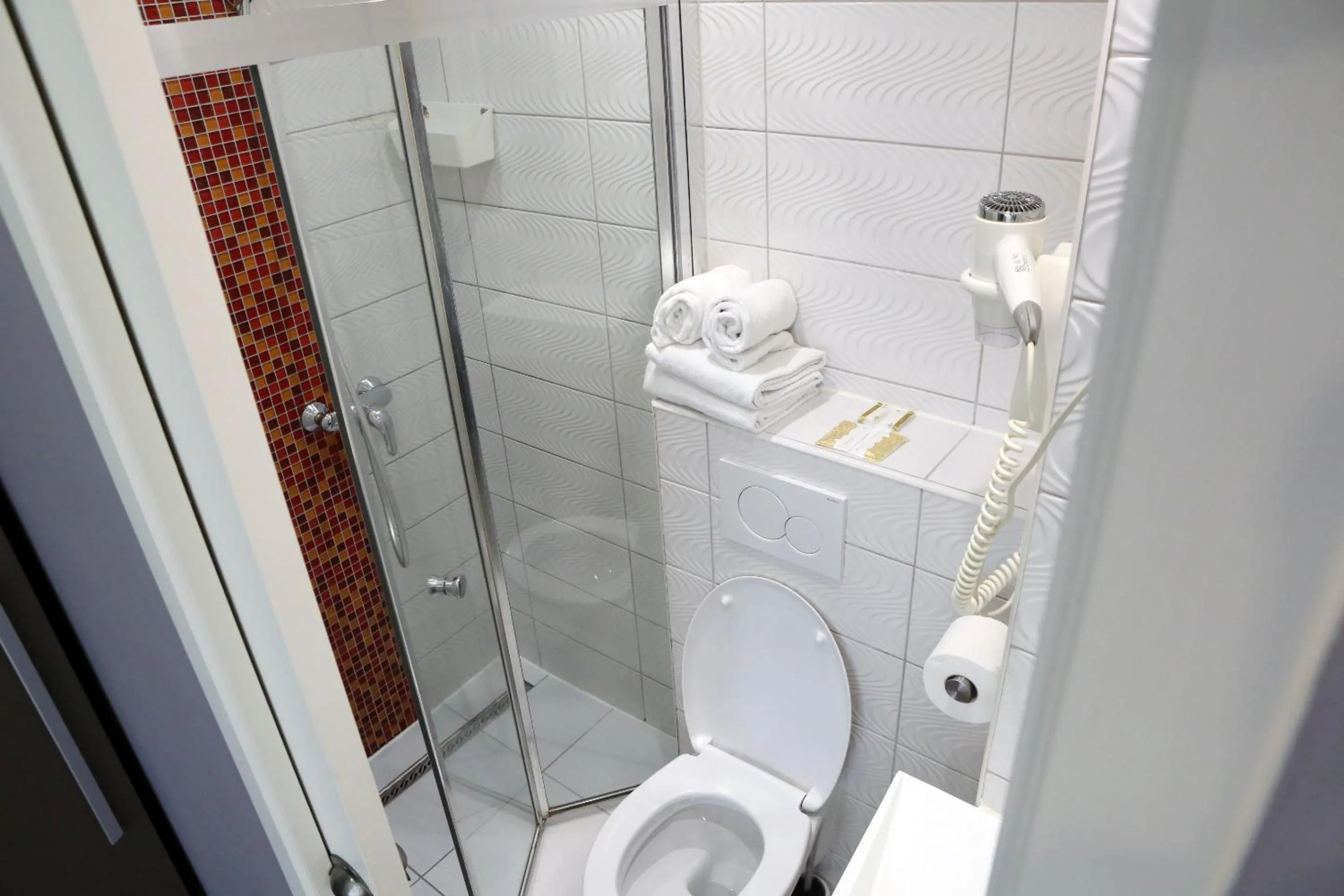 Shower in Hotel Phenix