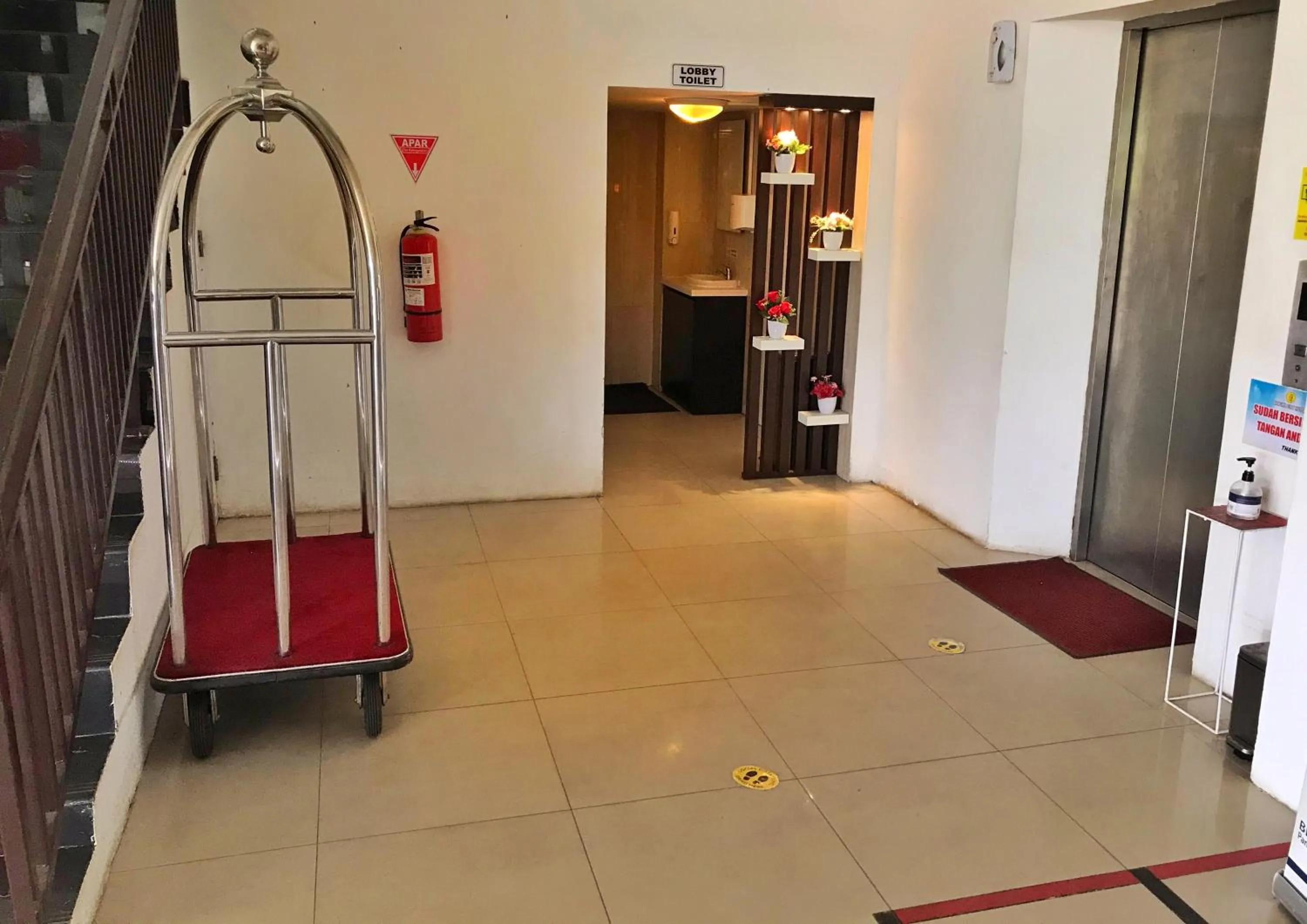 Bed in Bangka City Hotel