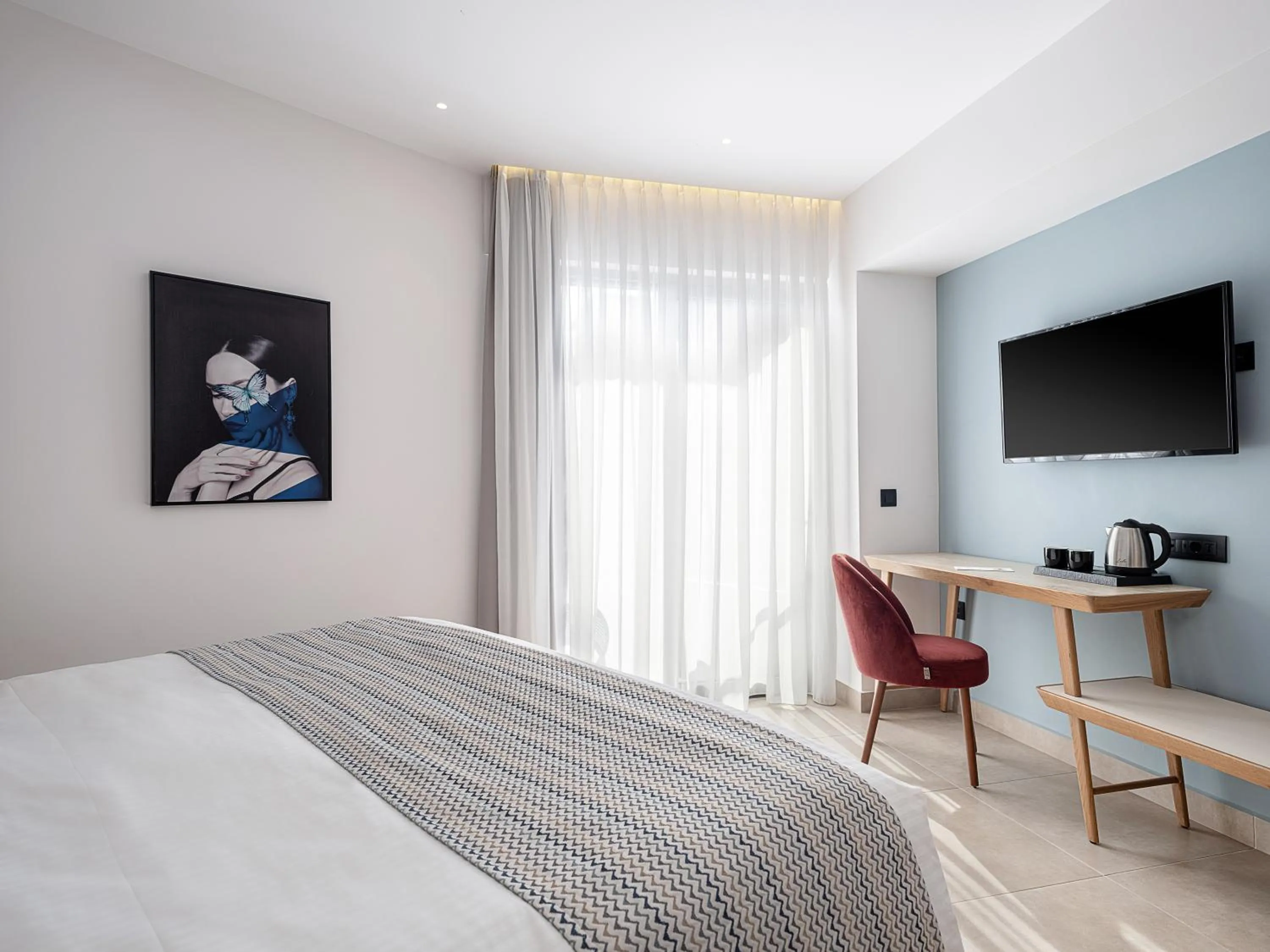 Photo of the whole room, Bed in M City Hotel