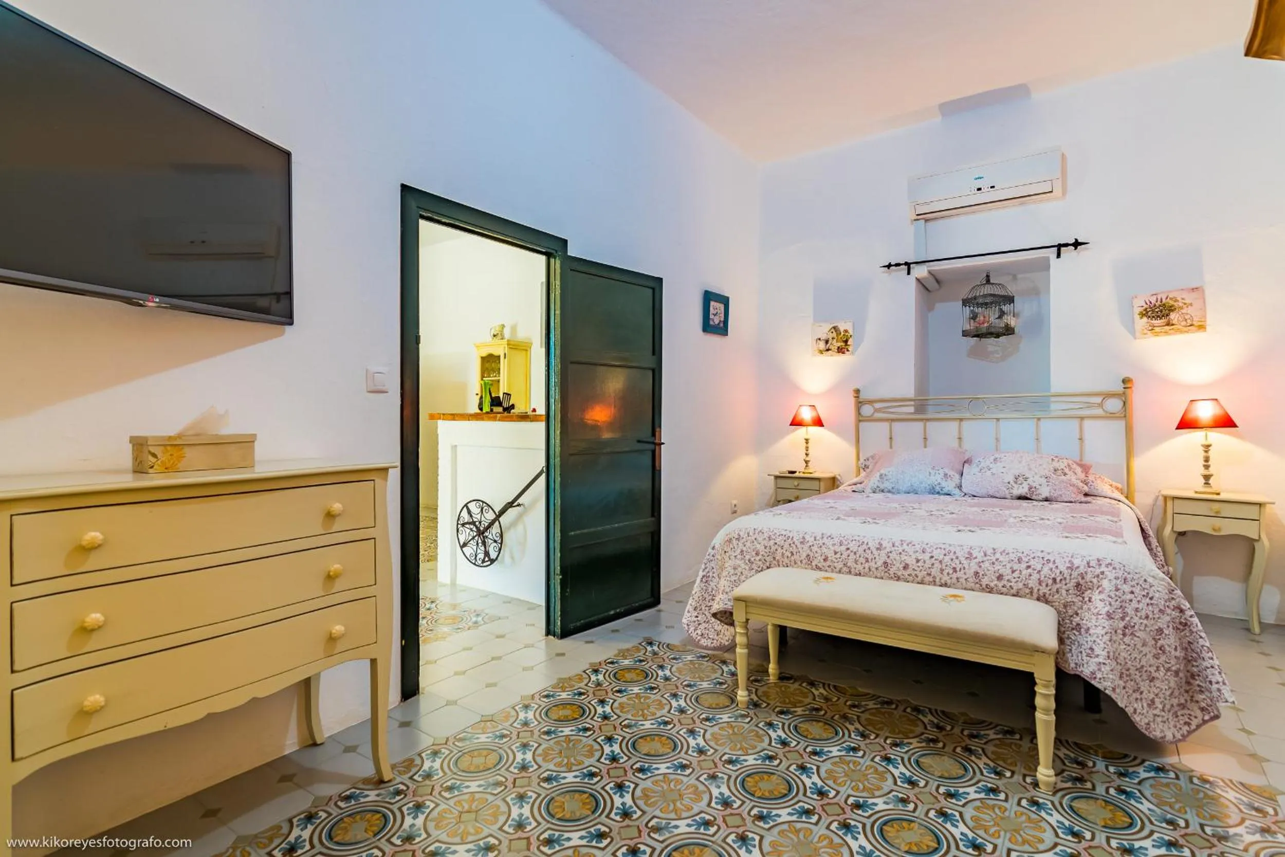 Bedroom, Bed in Cortijo El Indiviso
