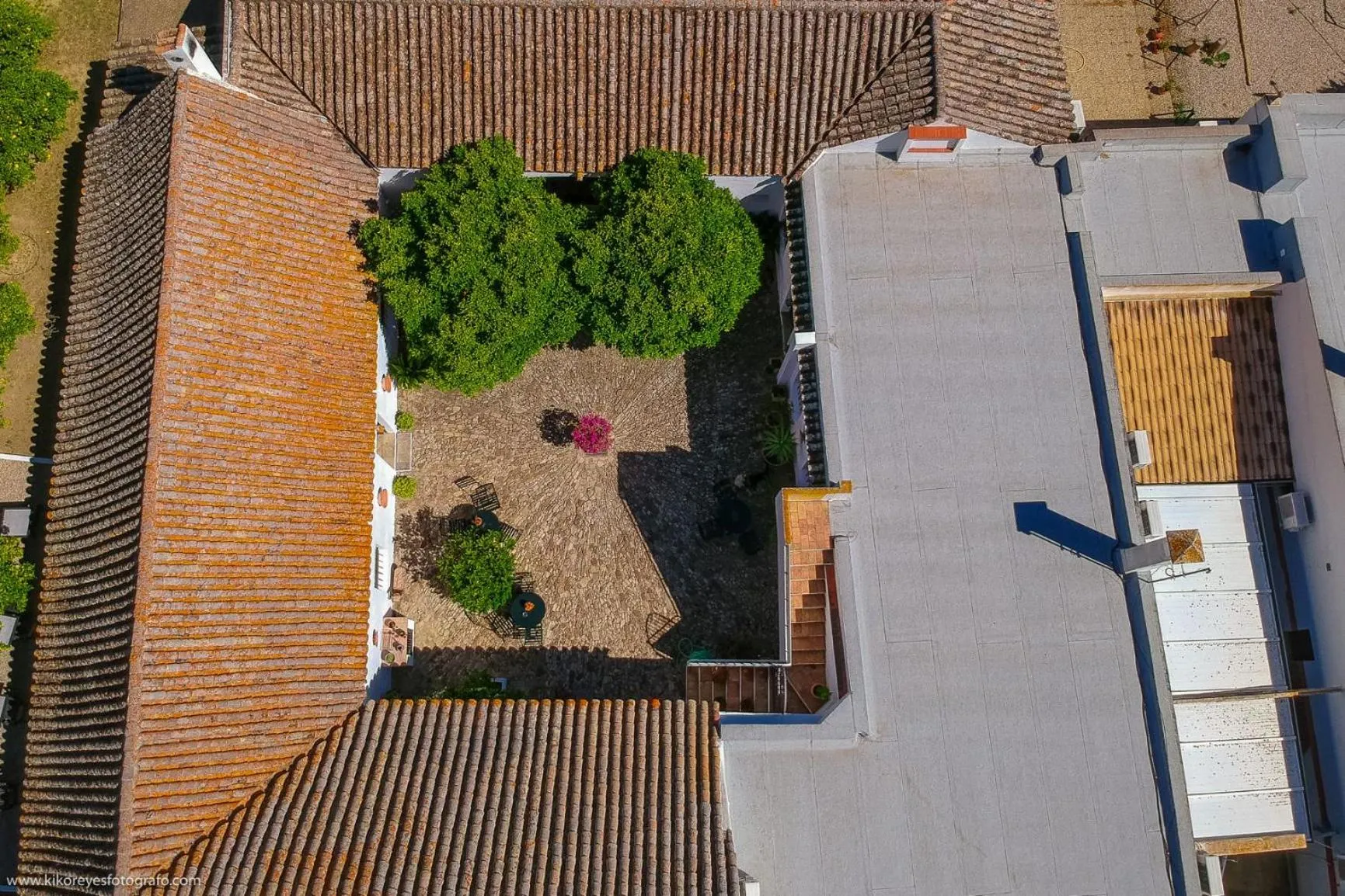 Bird's eye view in Cortijo El Indiviso