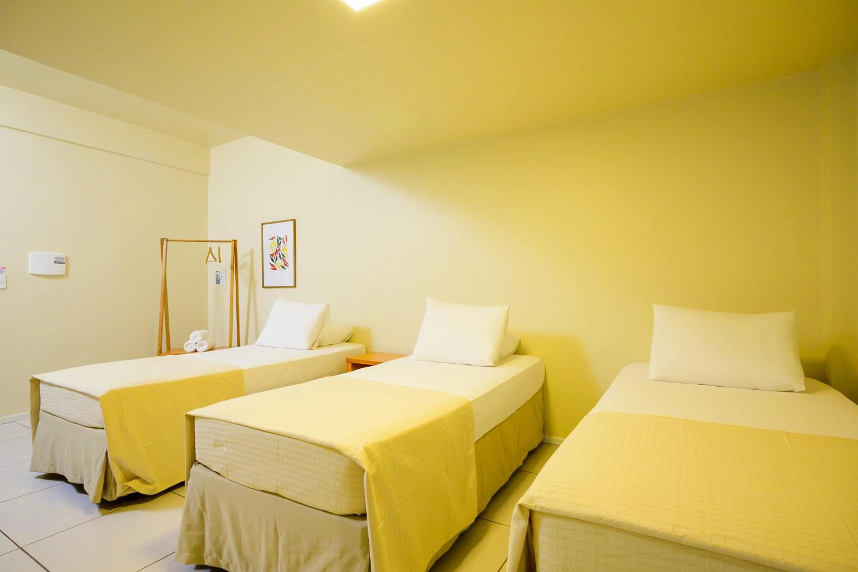 Bed in Nordeste Palace Hotel - Fortaleza