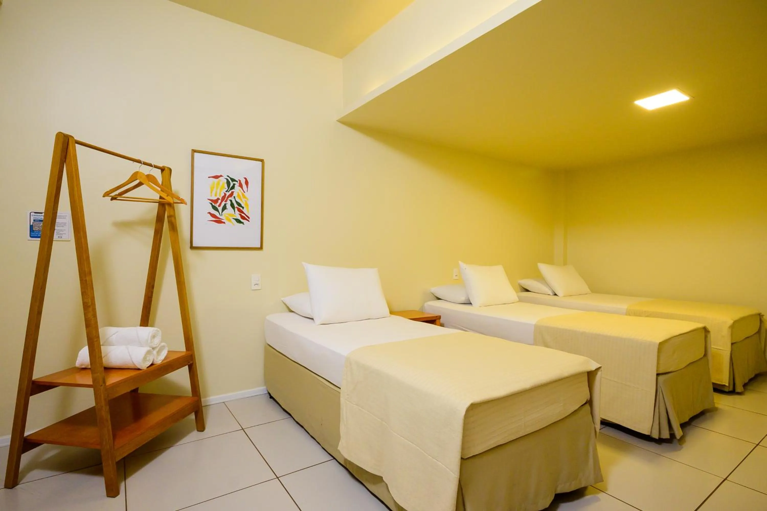 Bed in Nordeste Palace Hotel - Fortaleza