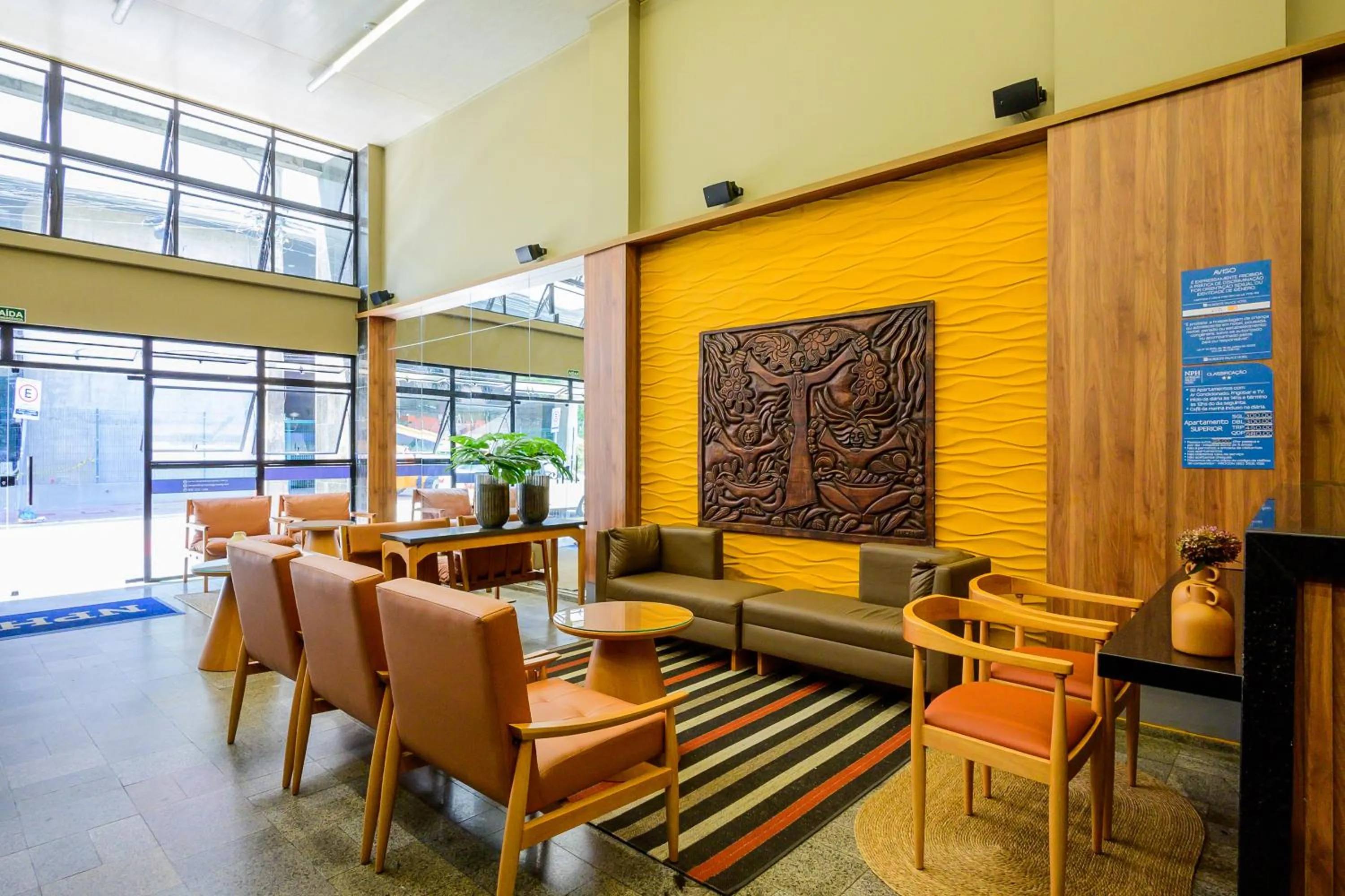 Lobby or reception in Nordeste Palace Hotel - Fortaleza