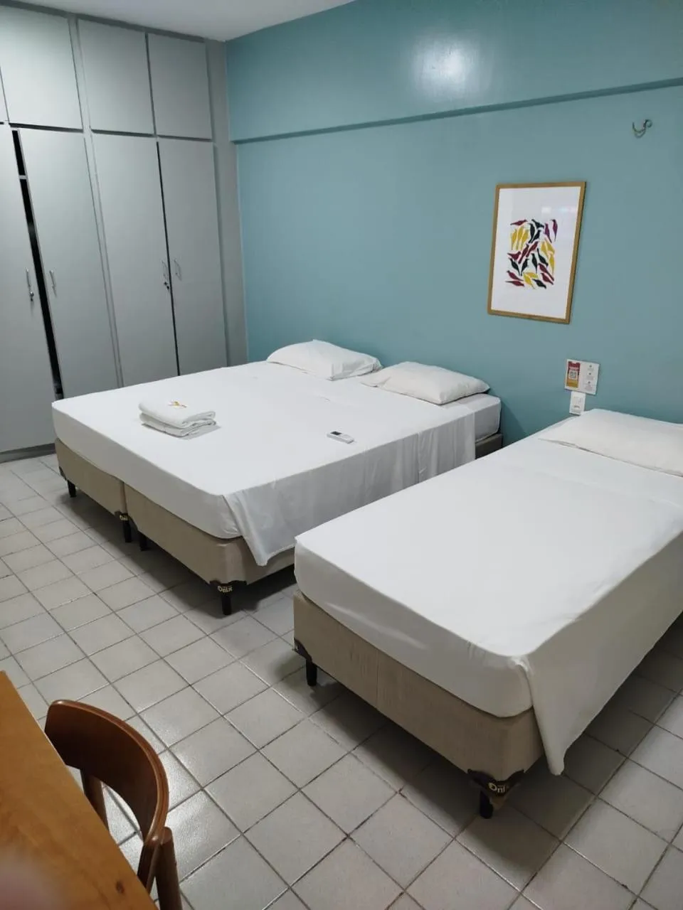 Bed in Nordeste Palace Hotel - Fortaleza