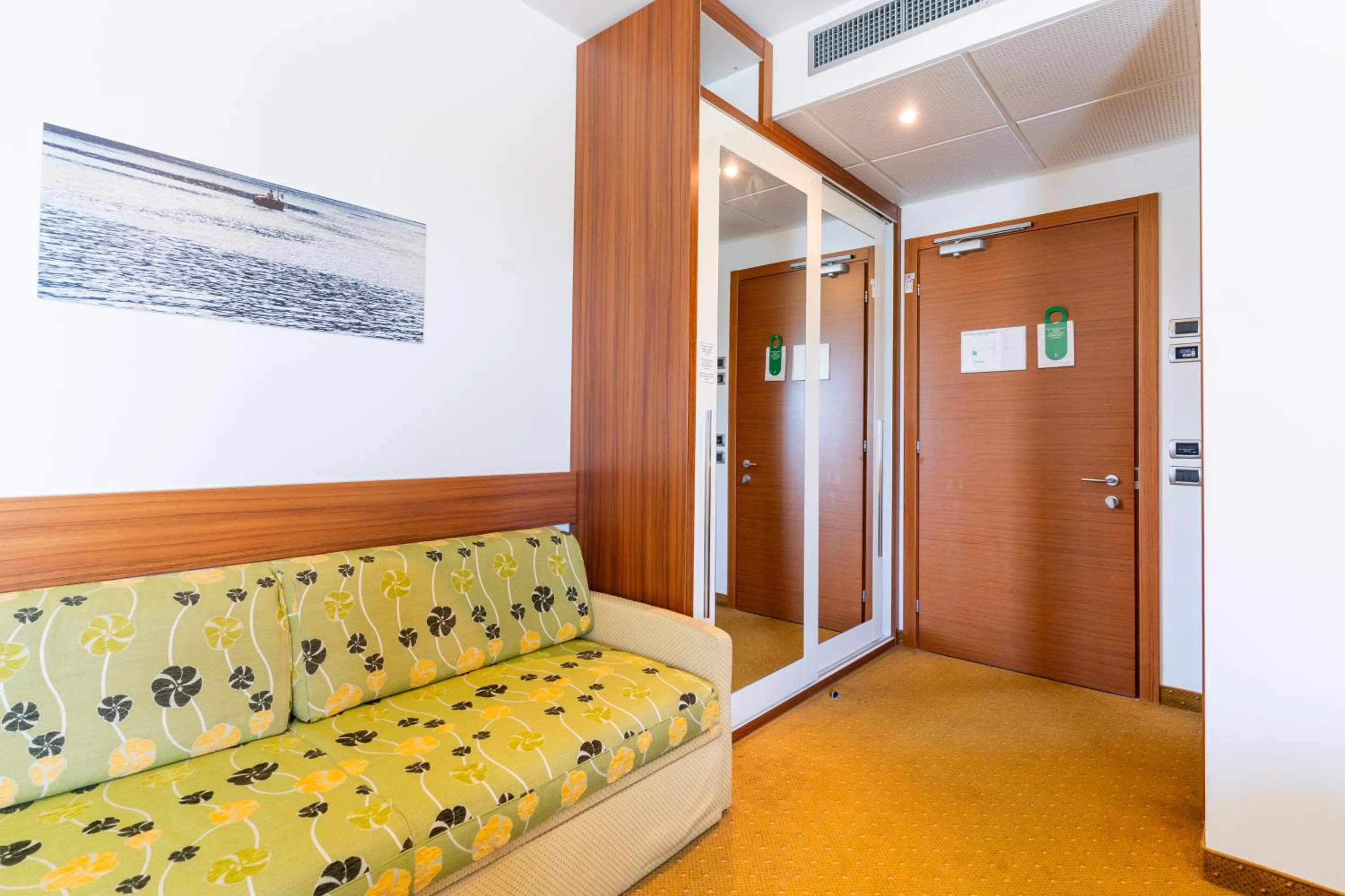 Bed in Hotel Maregolf