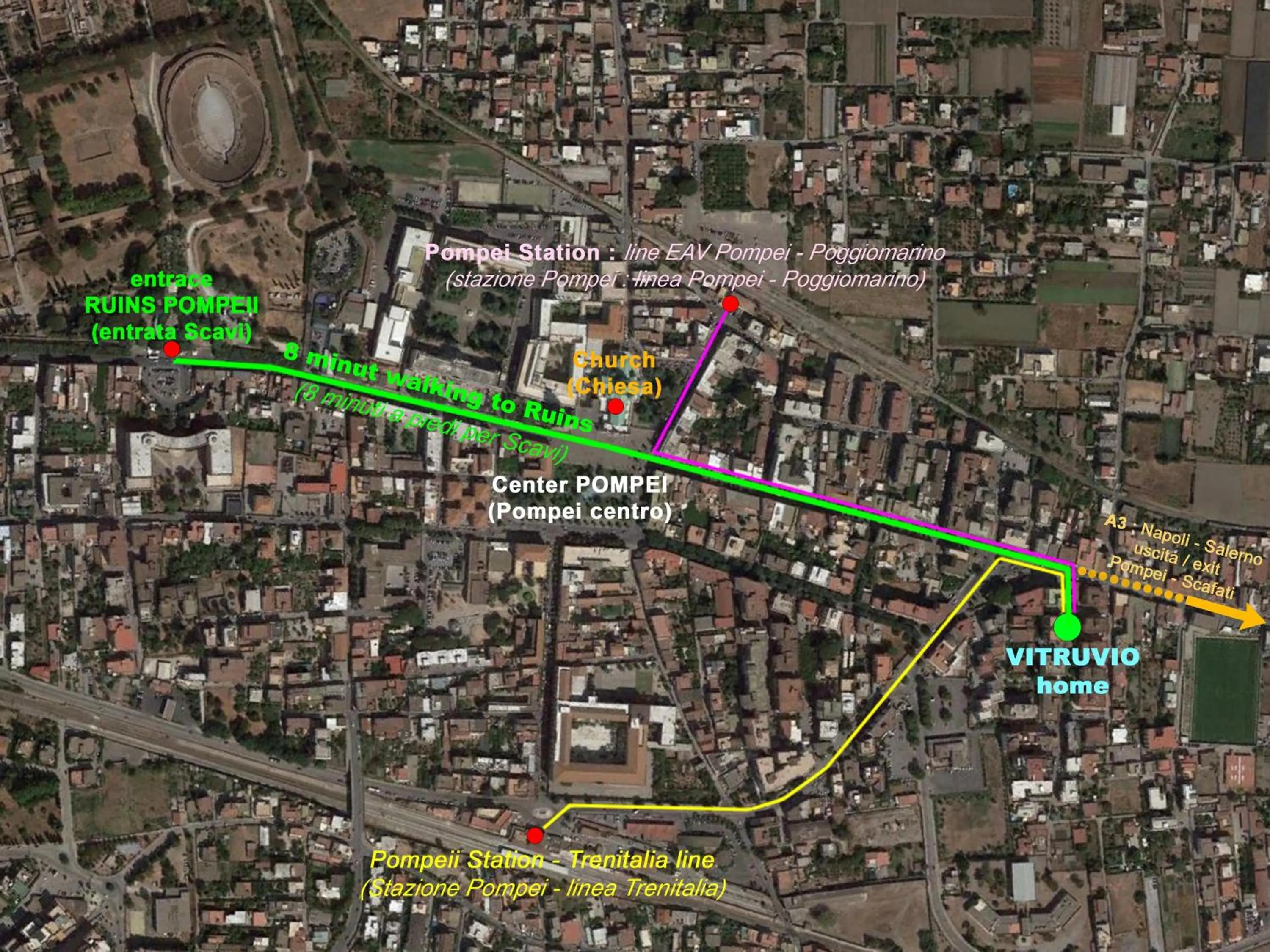 Nearby landmark in VITRUVIO home