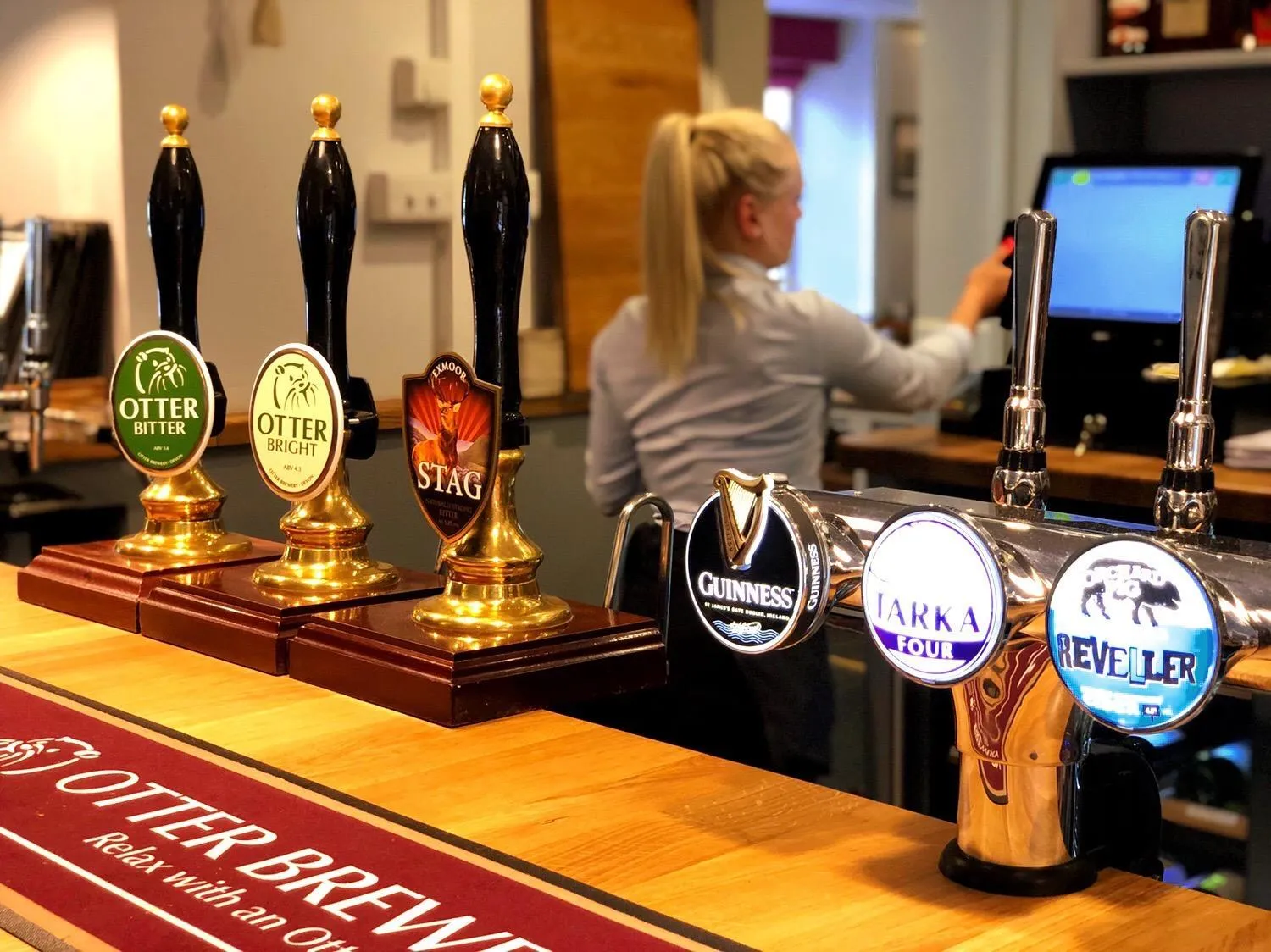 Staff in The Red Lion Hotel