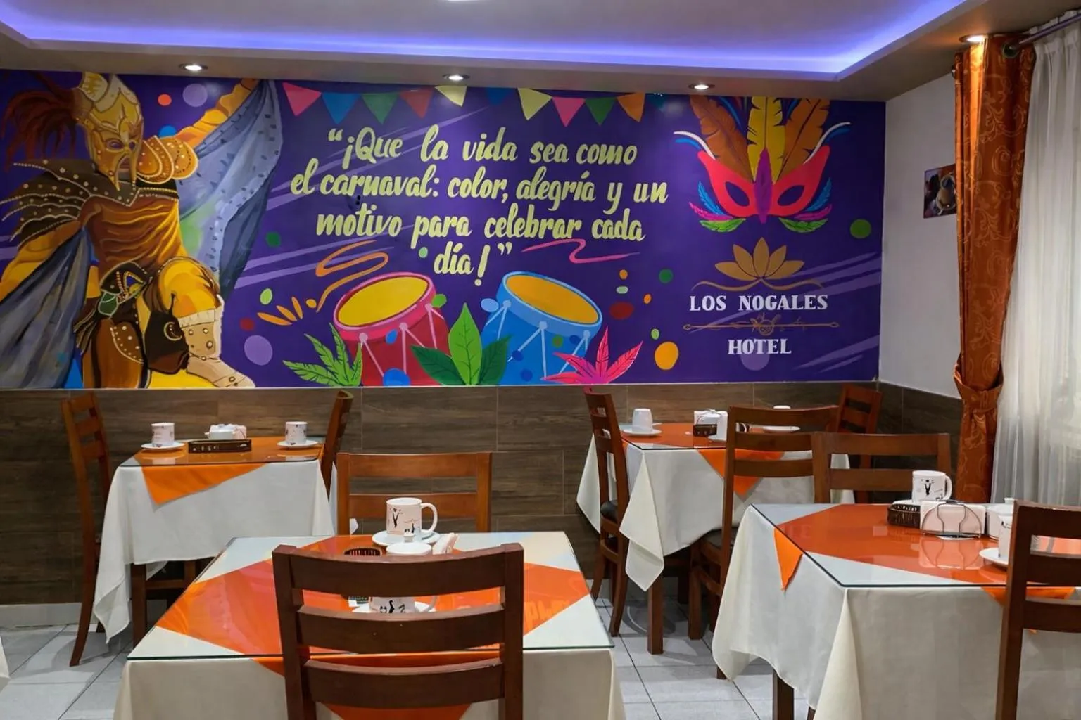 Restaurant/places to eat in Hotel Los Nogales