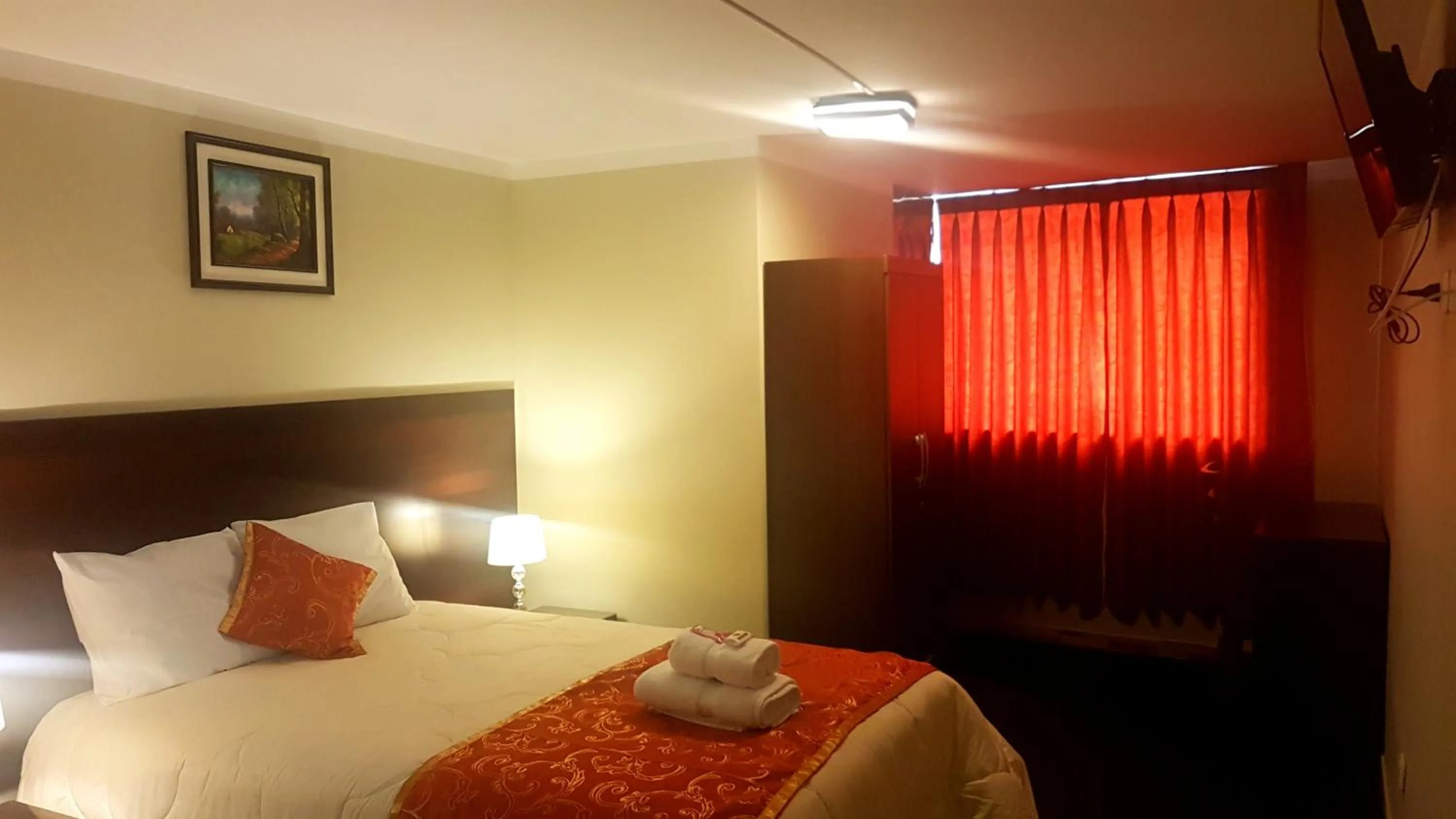 Photo of the whole room, Bed in Hotel Los Nogales