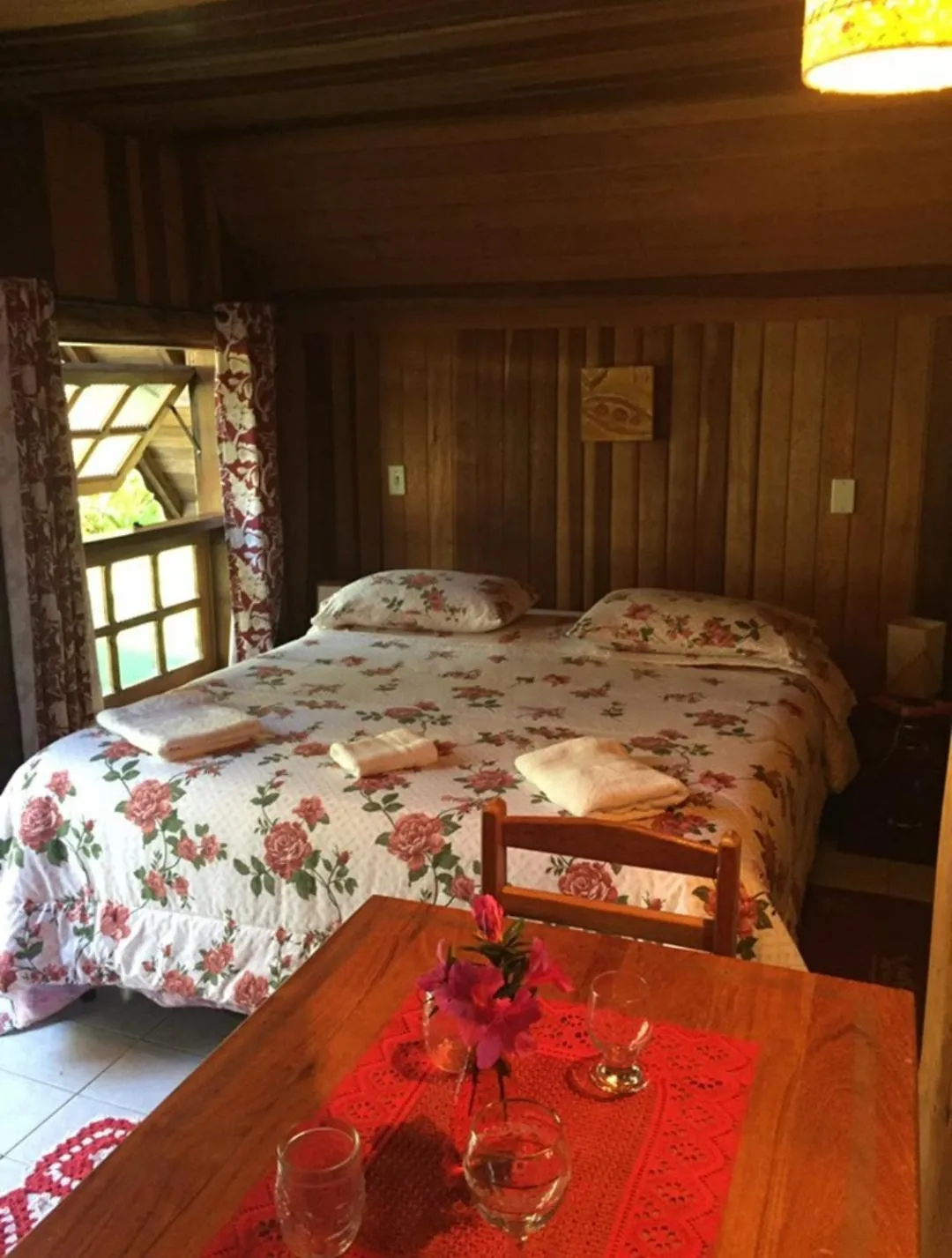 Bed in Pousada ao nascer do sol