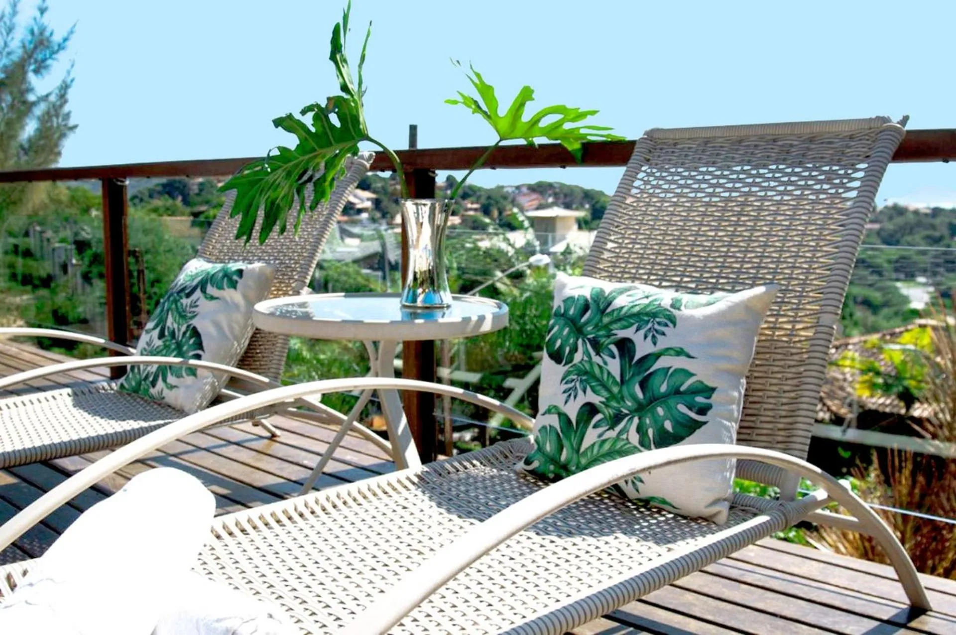 Patio in Pousada Pelicano