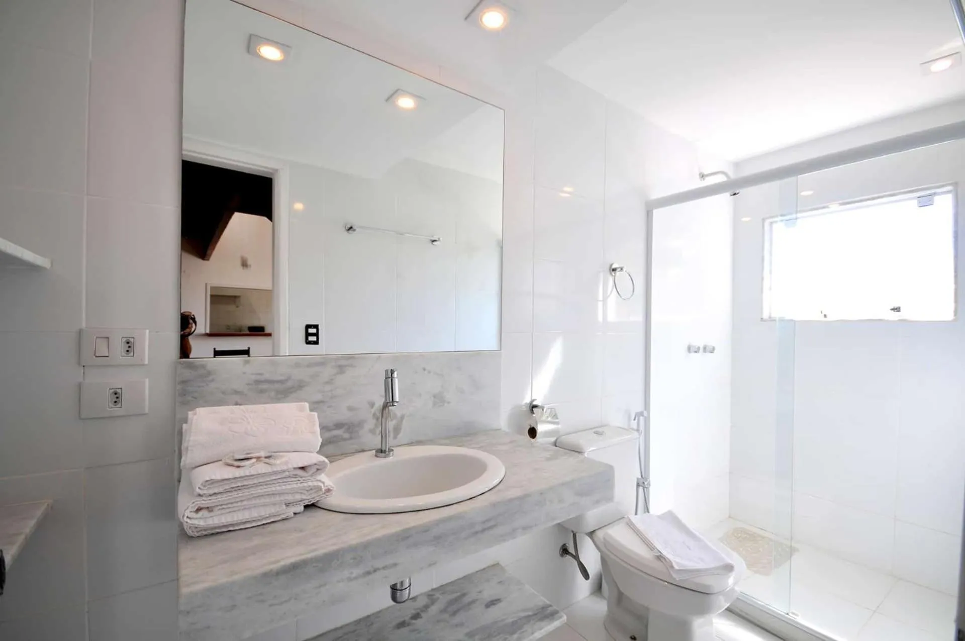 Bathroom in Pousada Pelicano