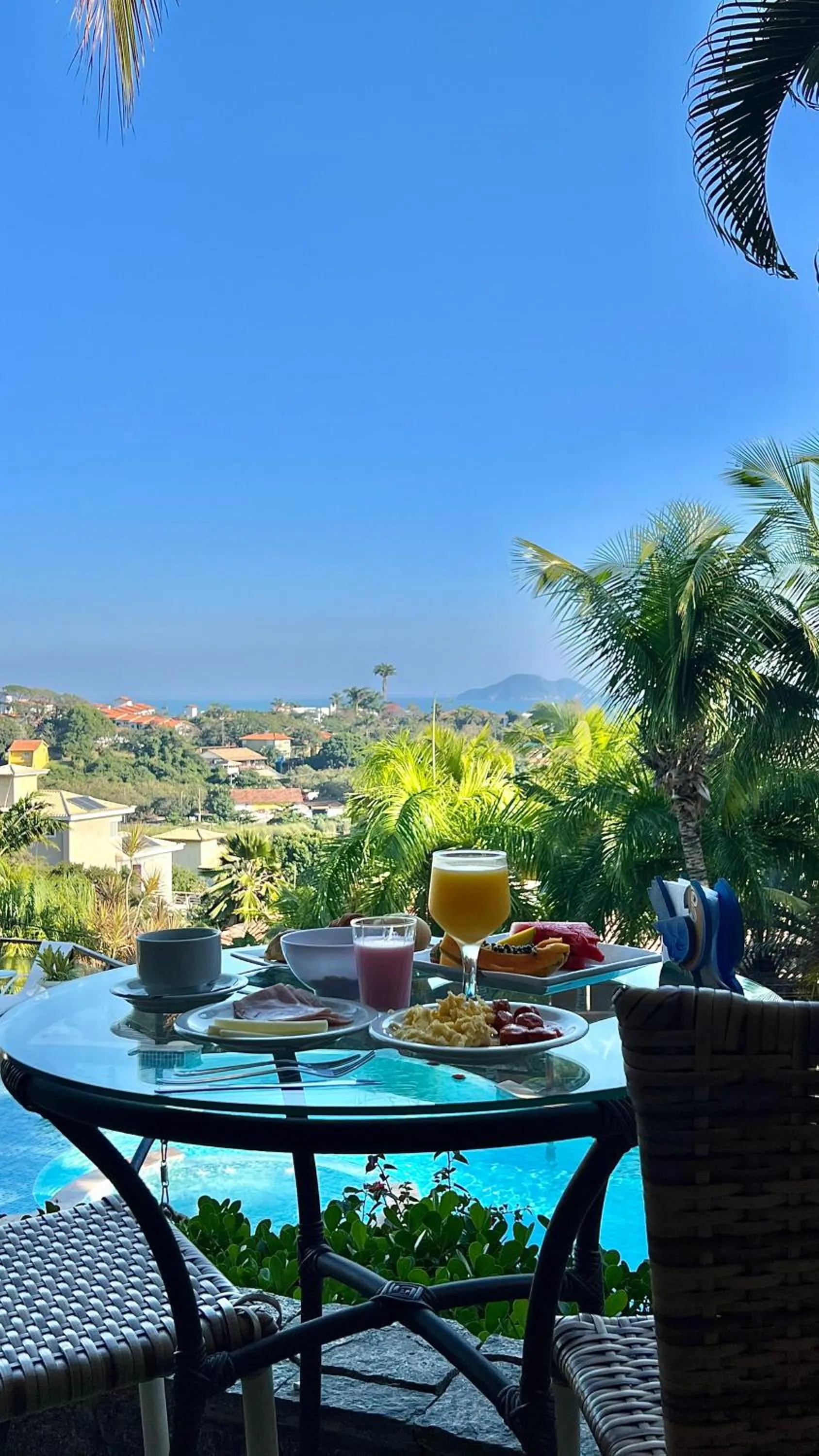Swimming pool in Pousada Pelicano