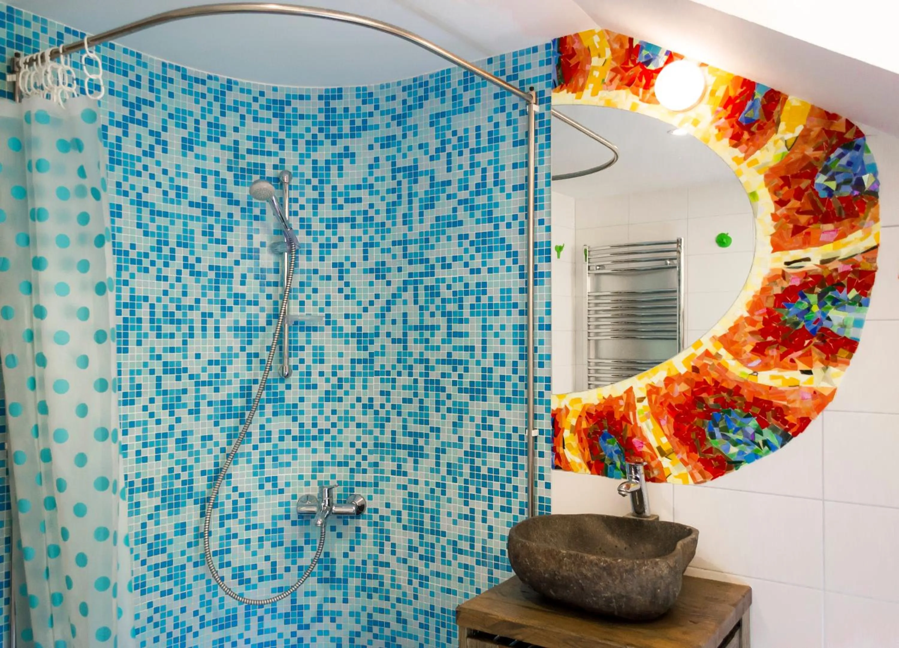 Bathroom in Central Park Apartments