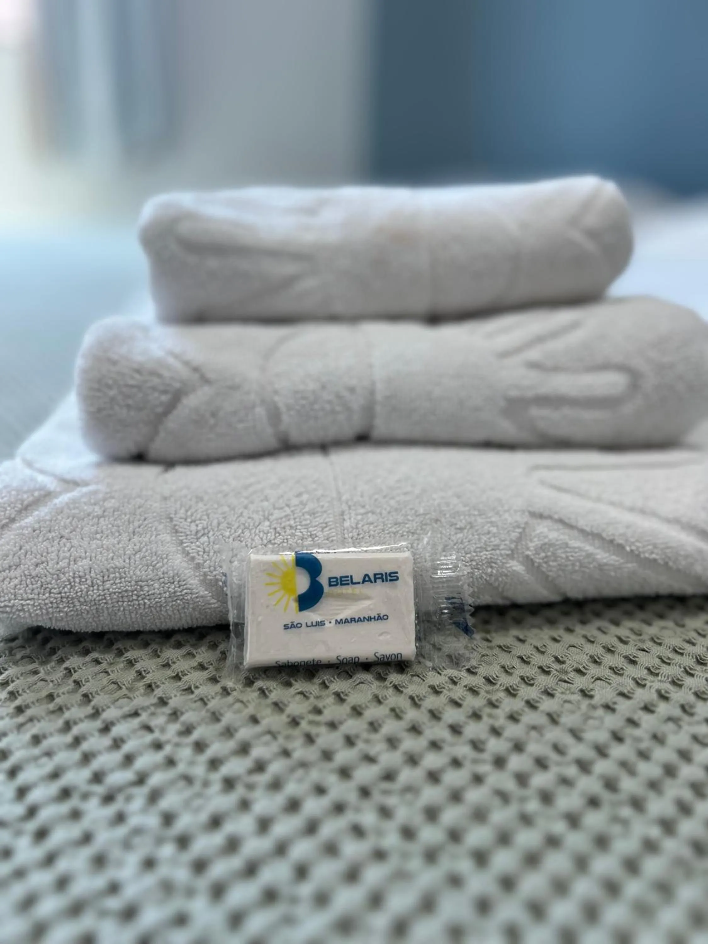 Bed in Belaris Hotel Executivo