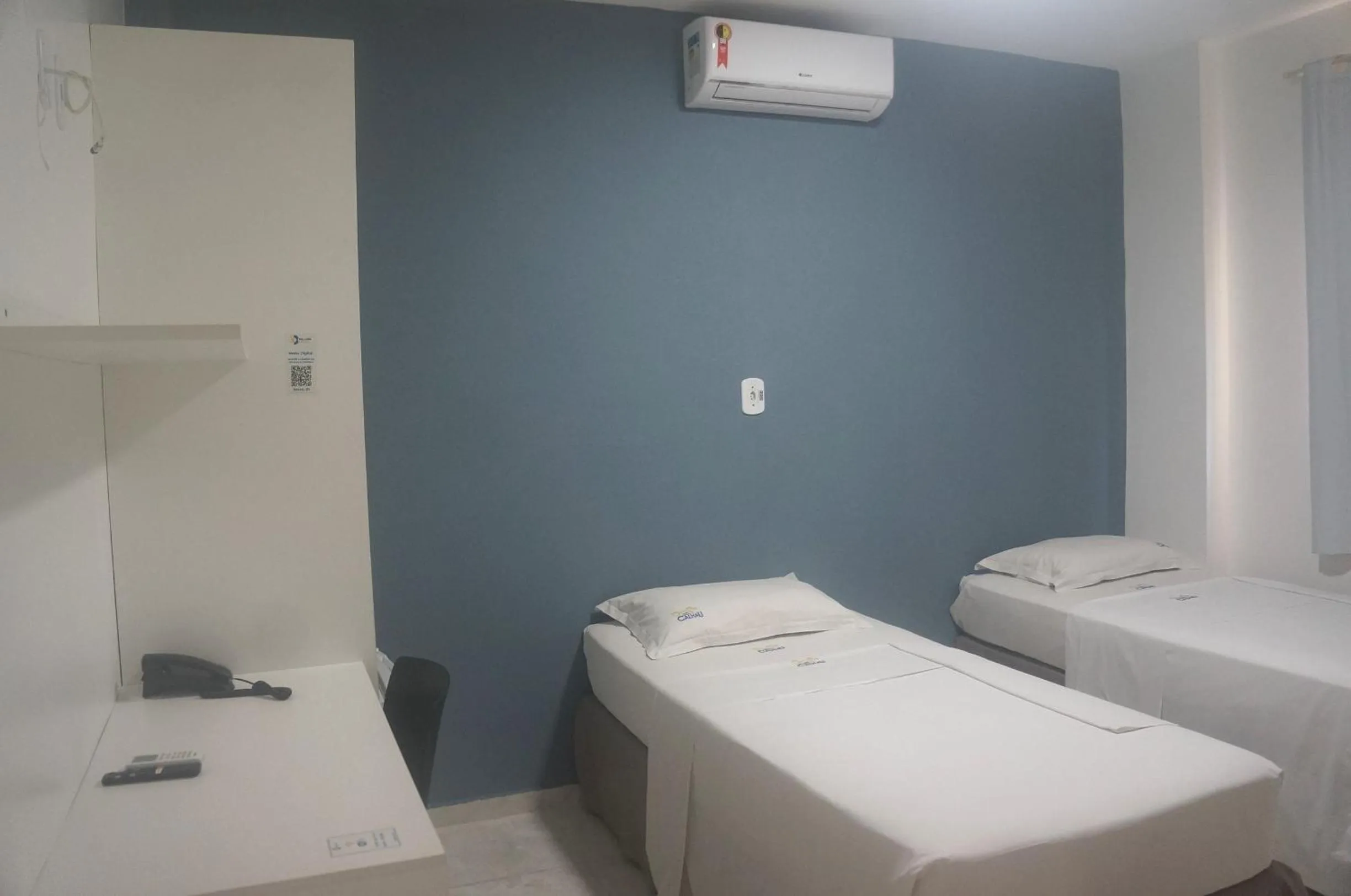 Bed in Belaris Hotel