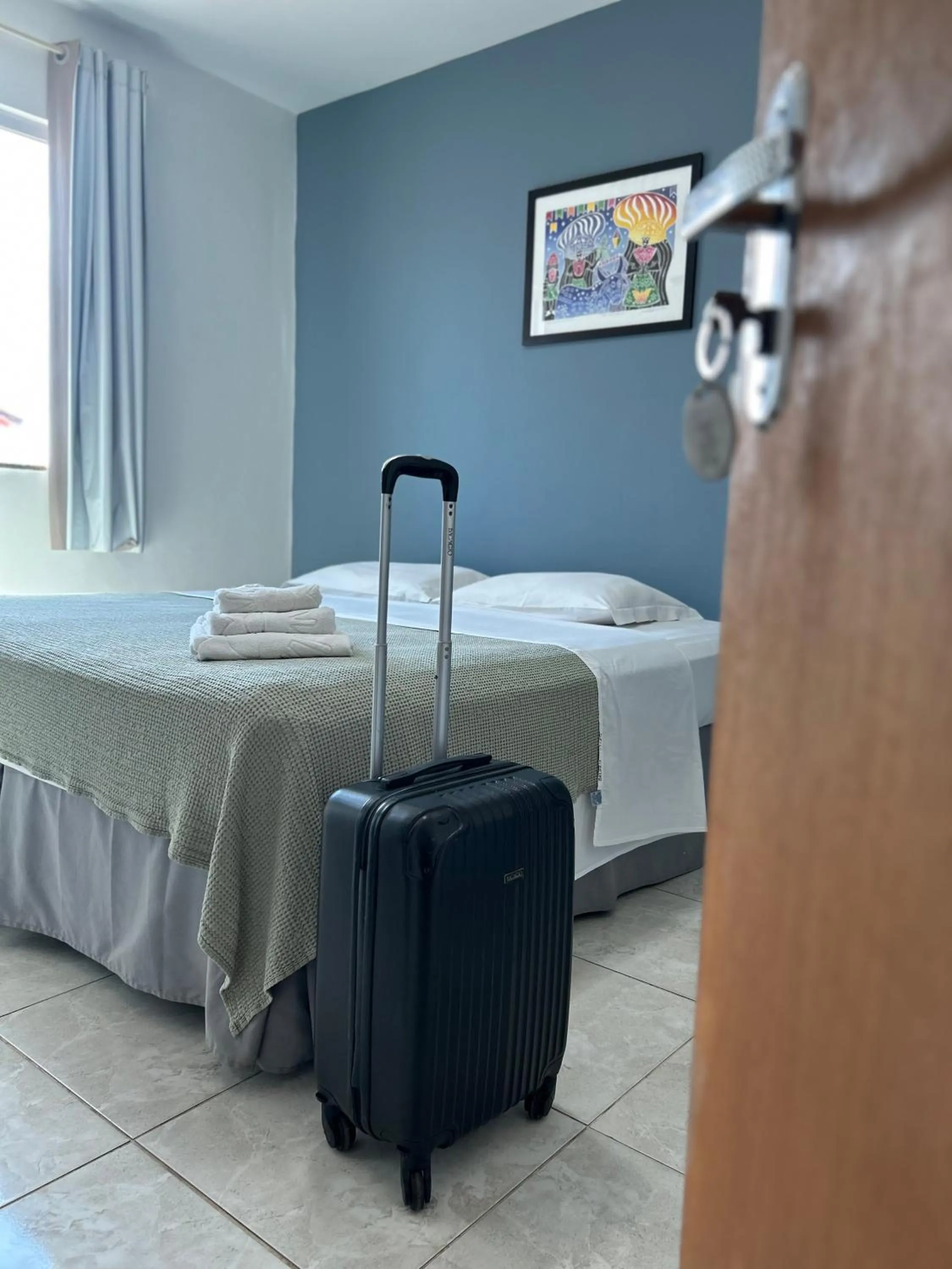 Photo of the whole room, Bed in Belaris Hotel Executivo