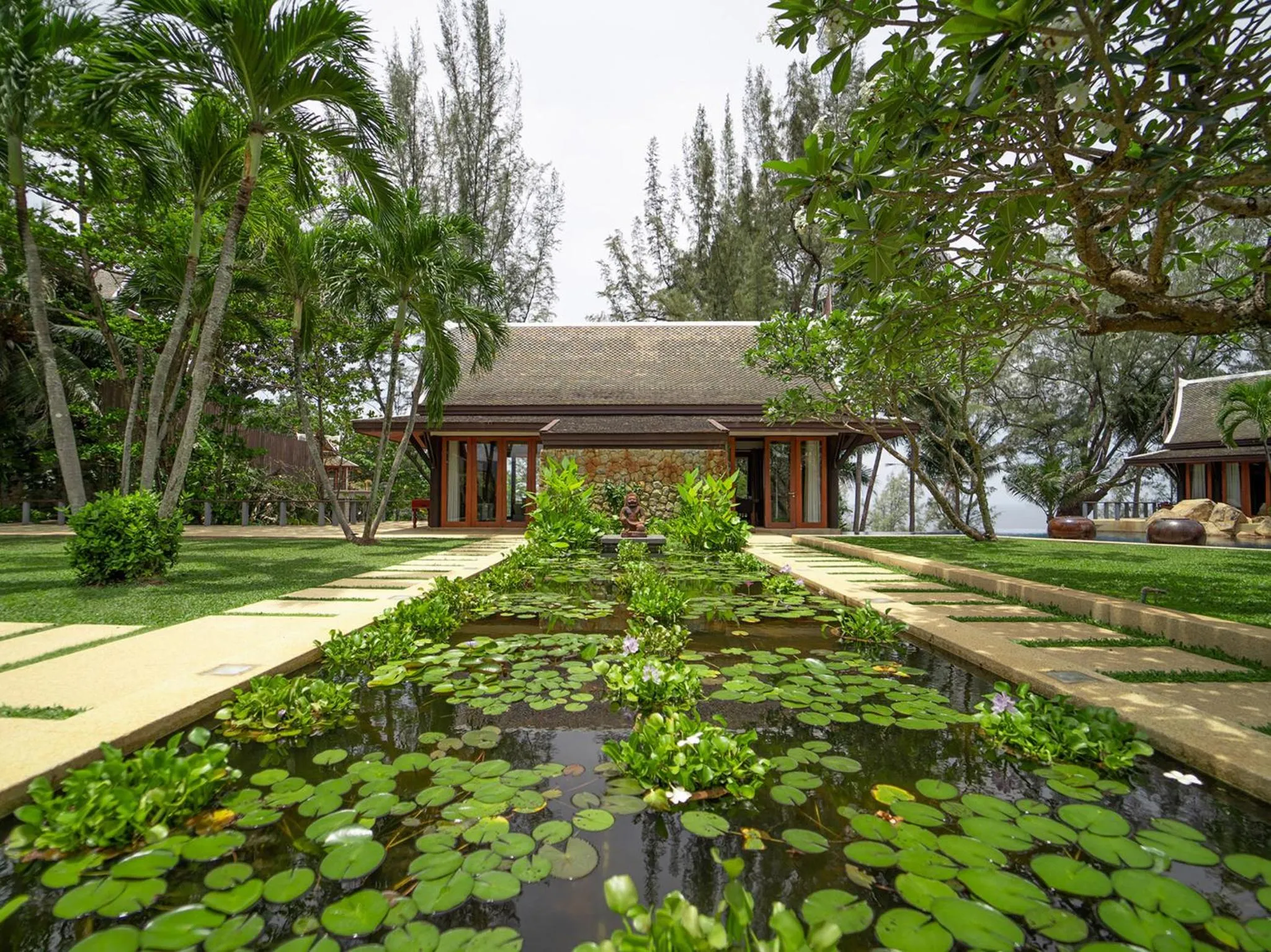 Garden in Villa Chada