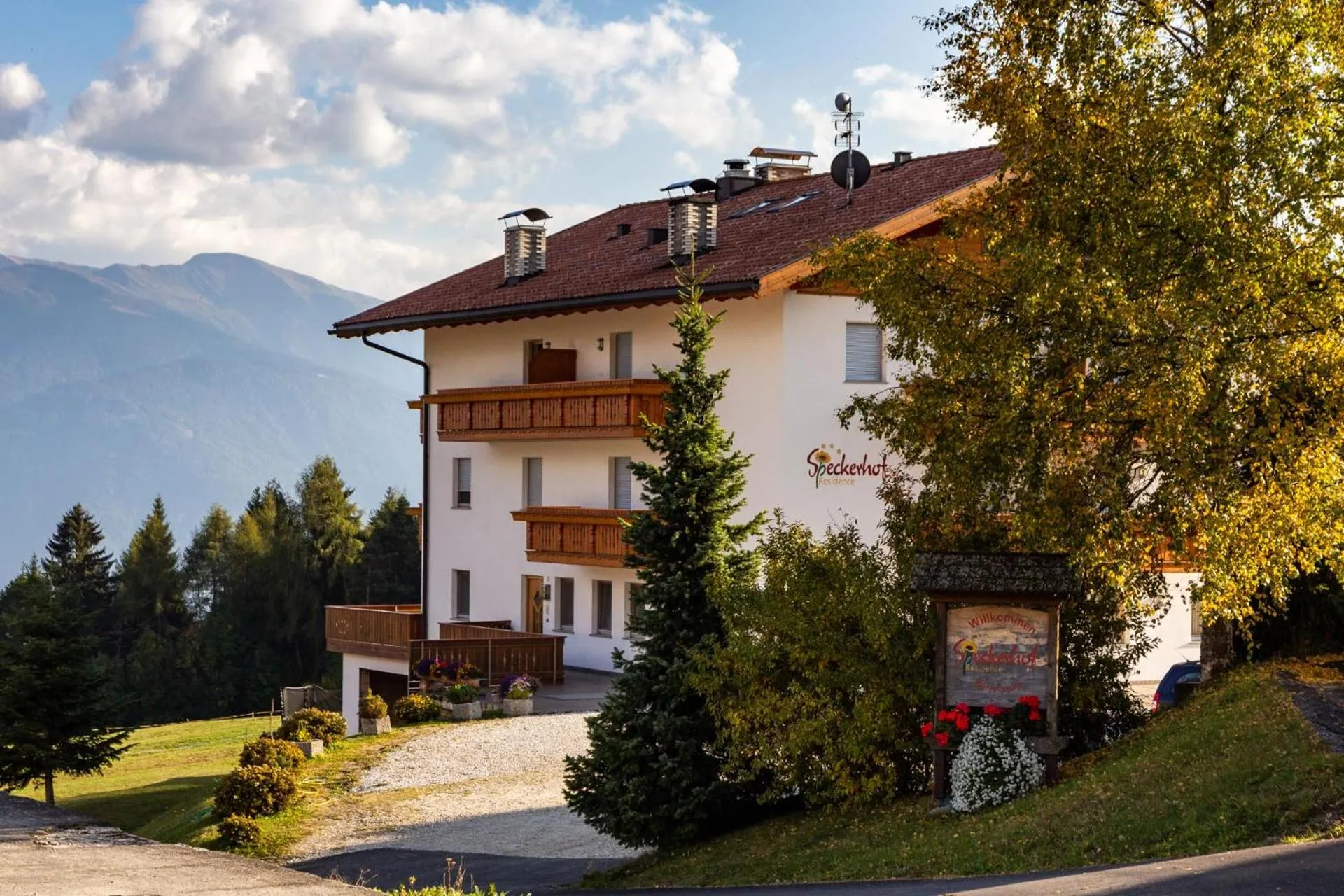 Facade/entrance in Residence Speckerhof