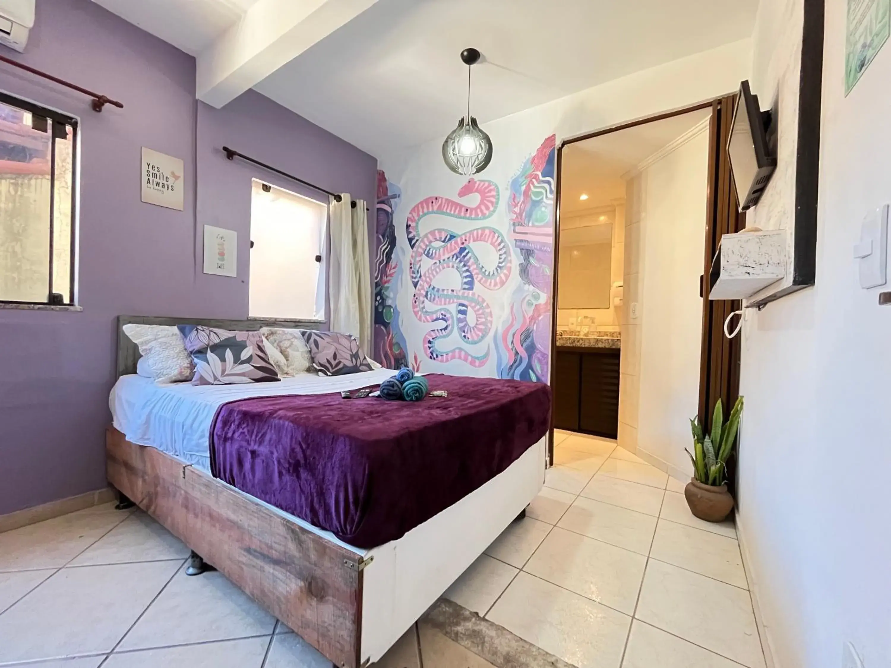 Superior Quadruple Room in Chamos Hostel Cultural Superior Quadruple Room in Chamos Hostel Cultural