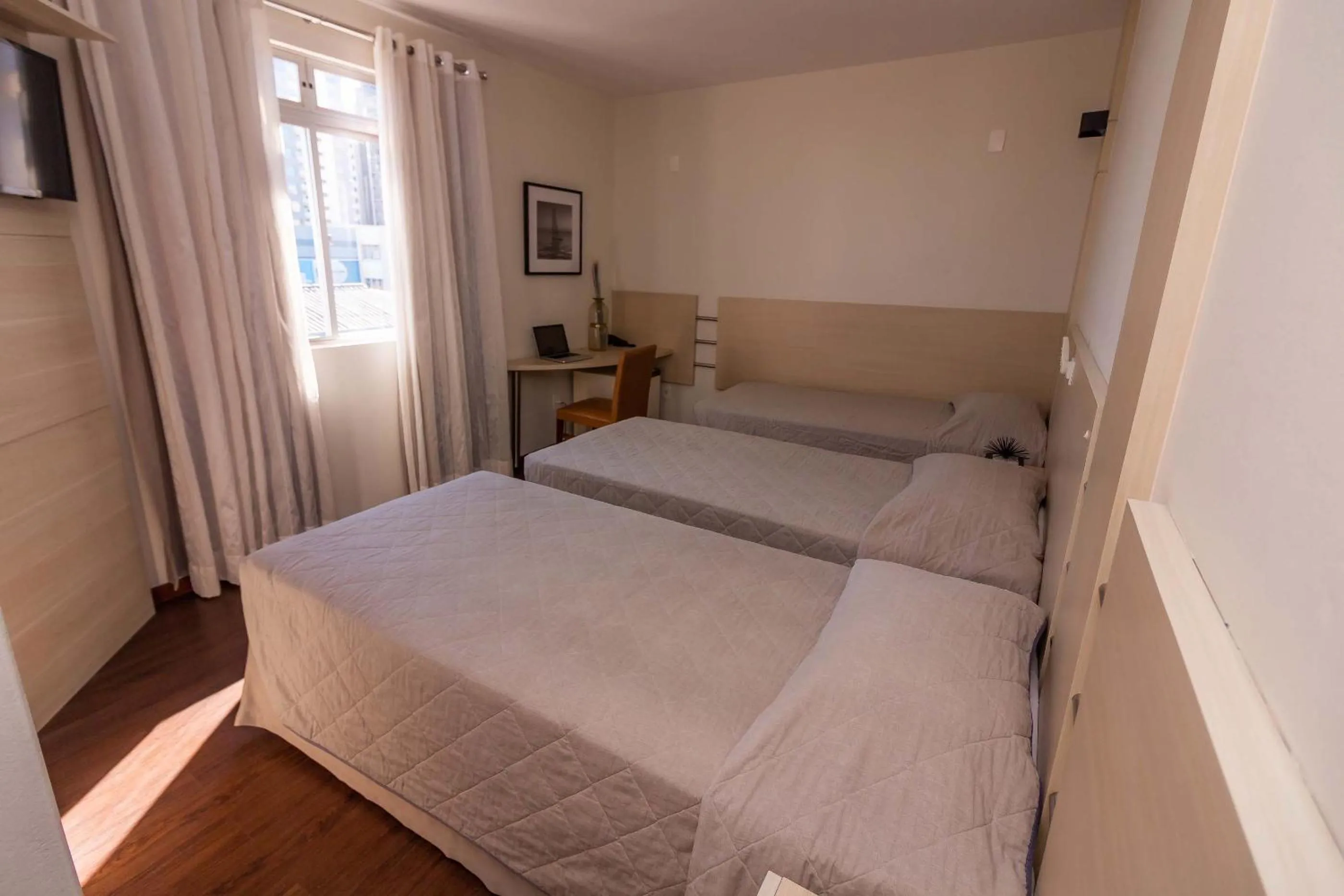 Bed in Hotel Kennedy