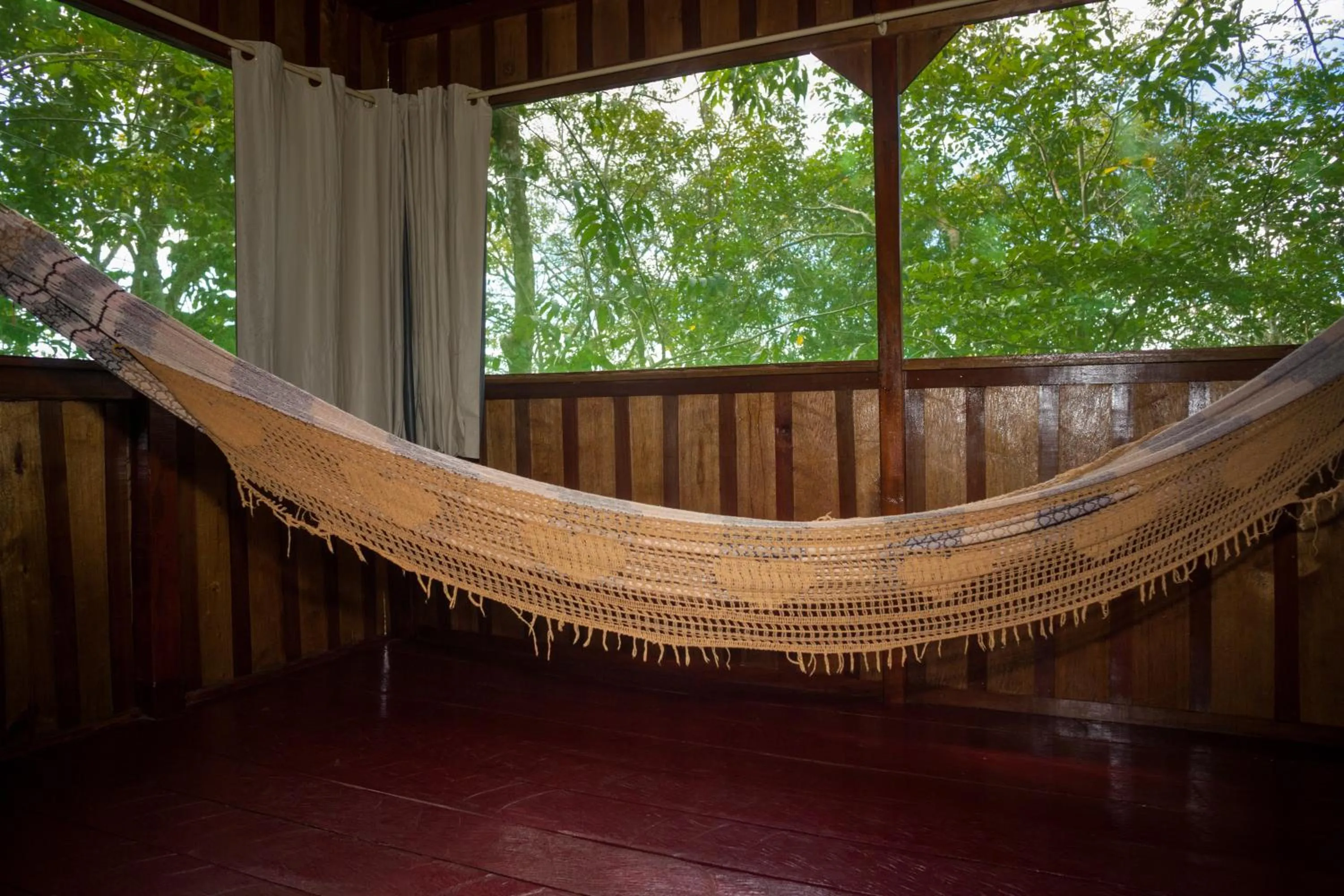 Patio in Vista do Lago Jungle Lodge