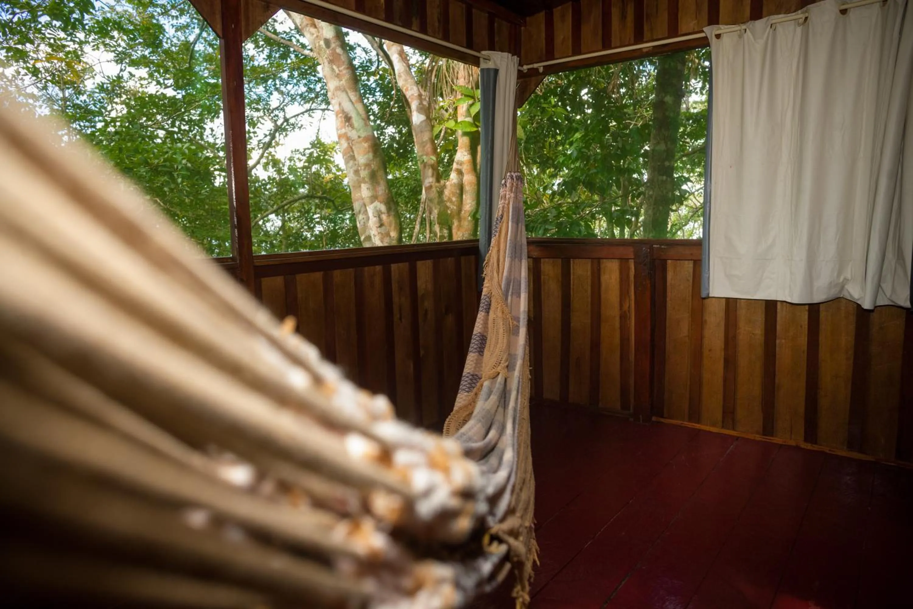 Patio in Vista do Lago Jungle Lodge