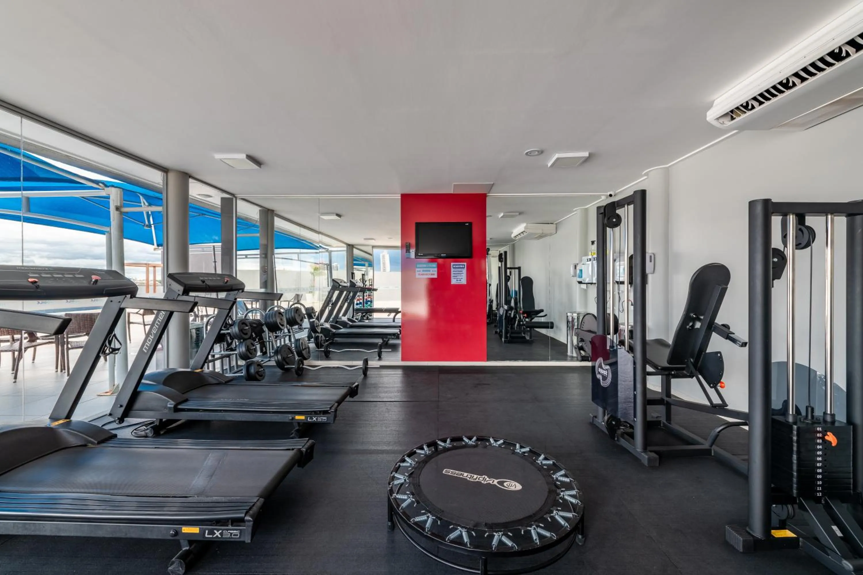 Fitness centre/facilities in Nobile Suites Del Rio - Petrolina