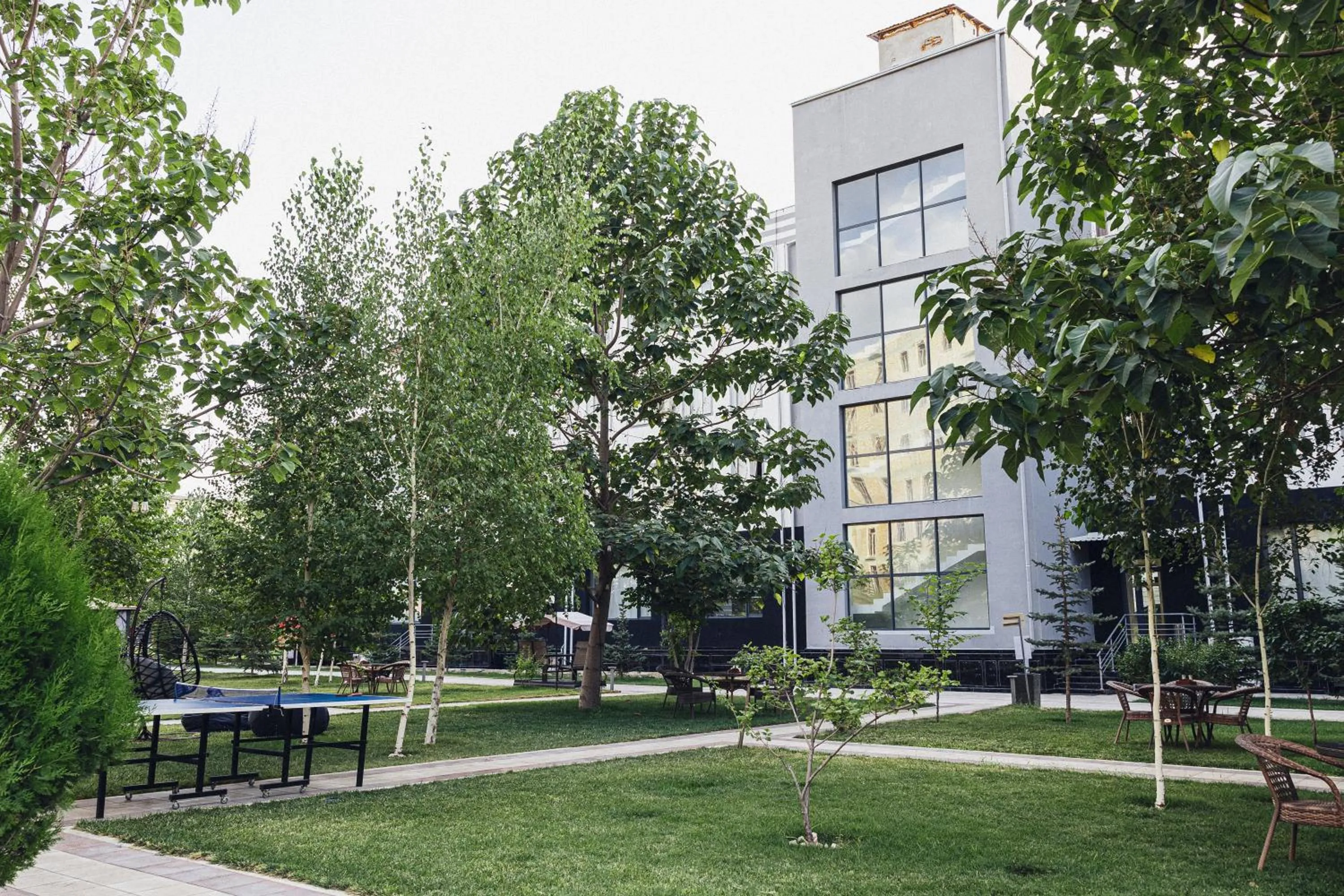 Garden in Grand Fergana Hotel