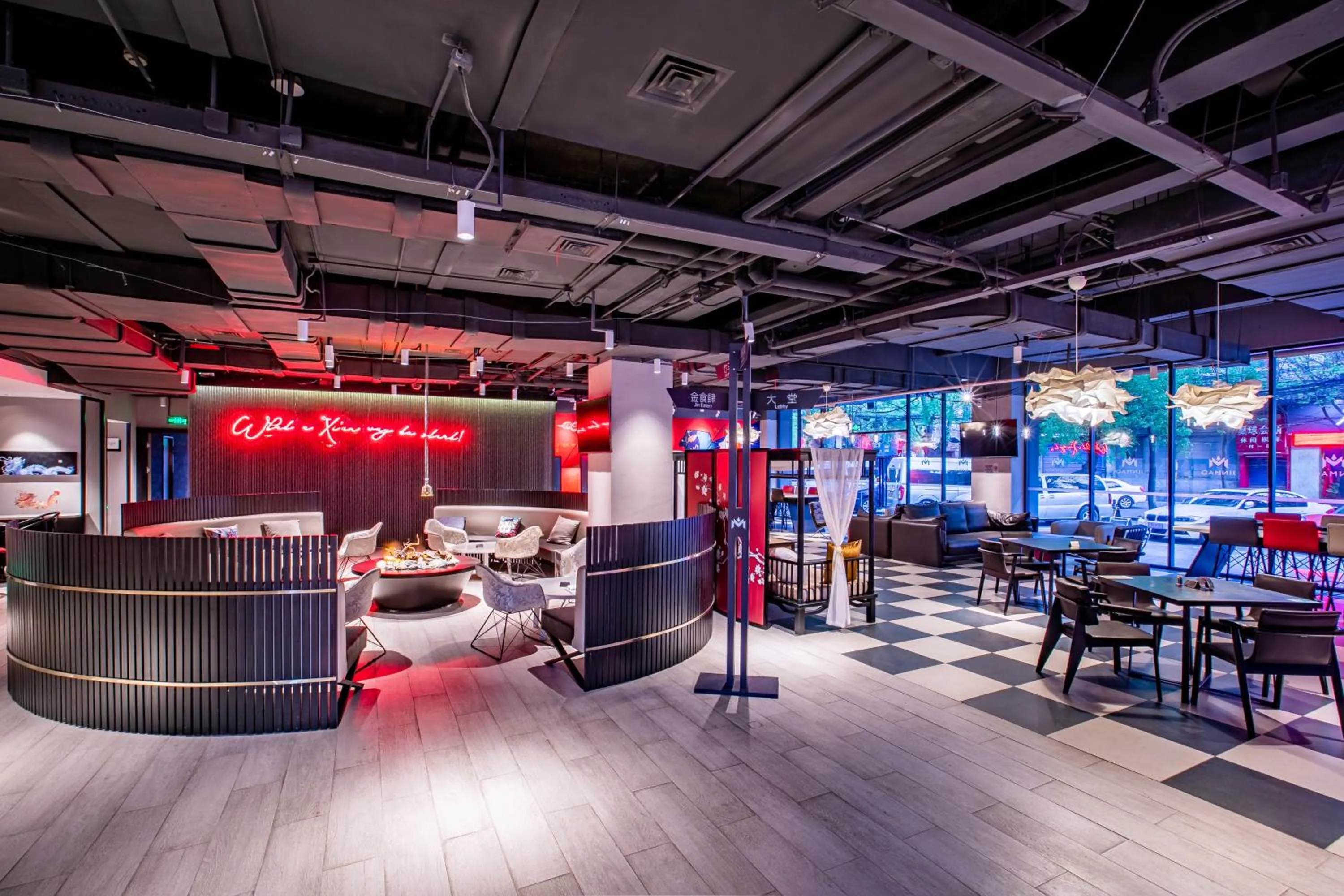 Lobby or reception in Jinmao Hotel Xi'an Downtown