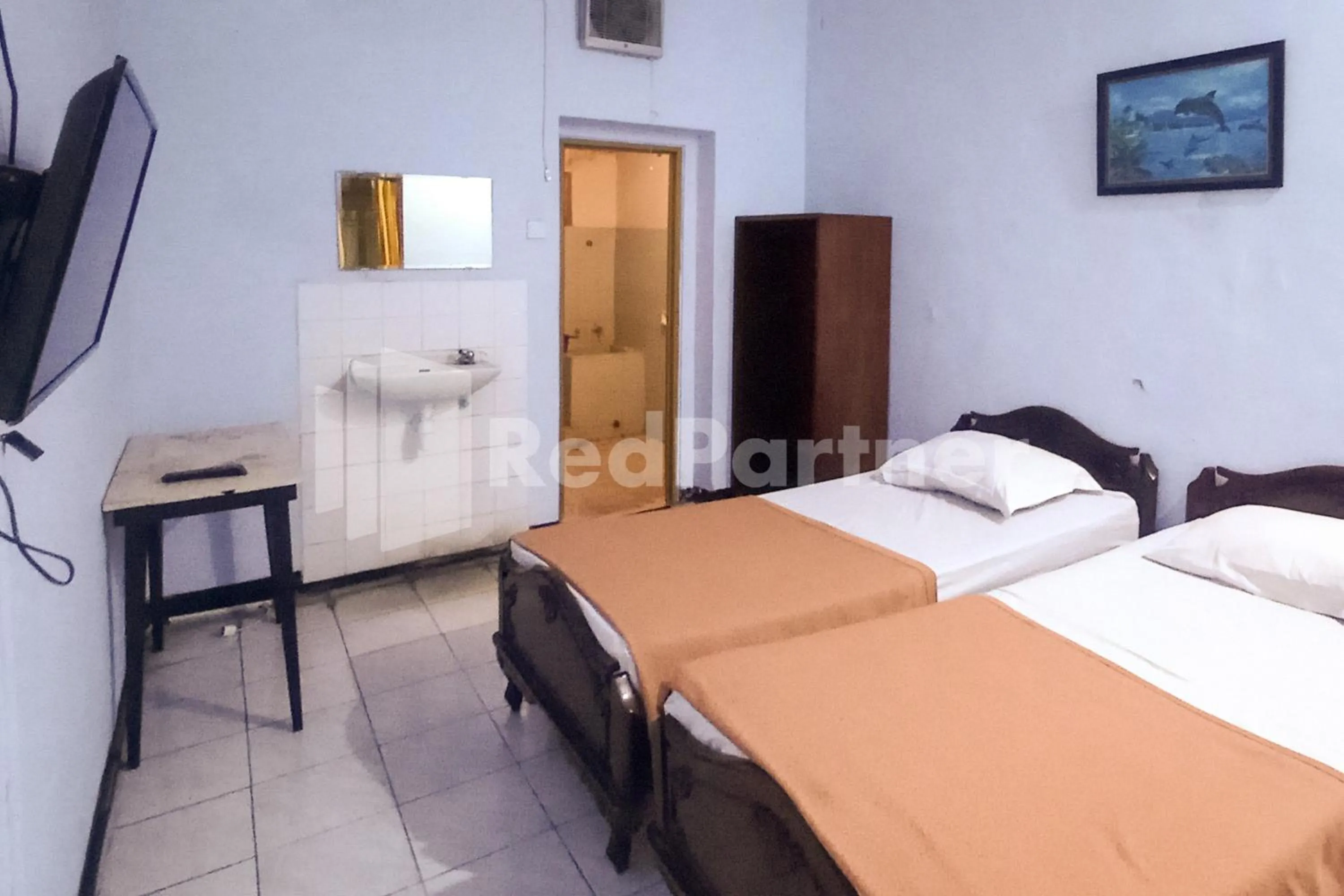 Bed in Hotel Palem 1 Syariah RedPartner