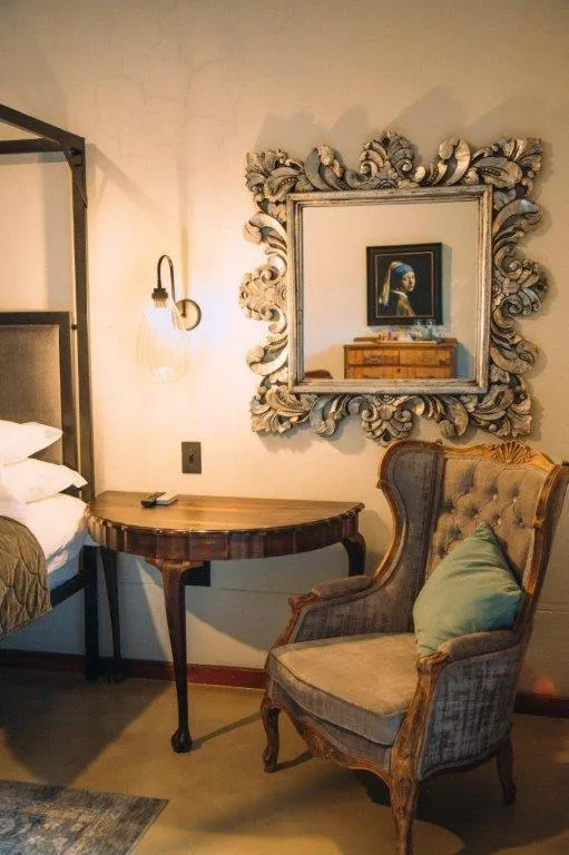 Seating area, Bed in The Bohemian Guesthouse
