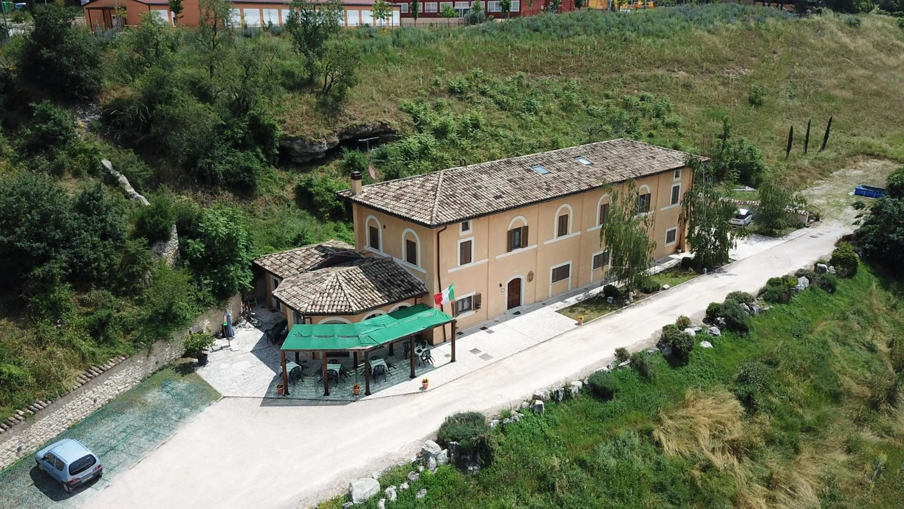 Bird's eye view in il casale san martino