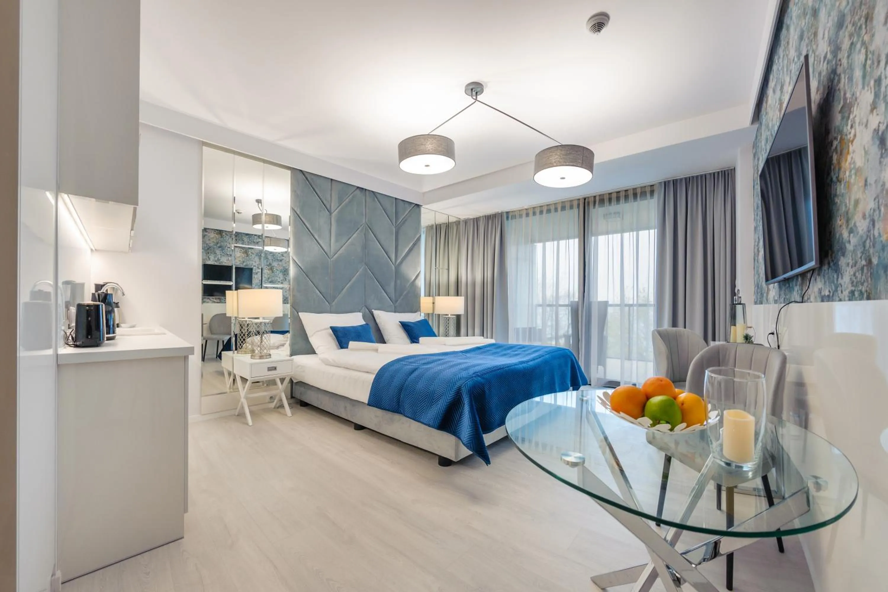 Bed in Seaside Kołobrzeg, Sun & Snow