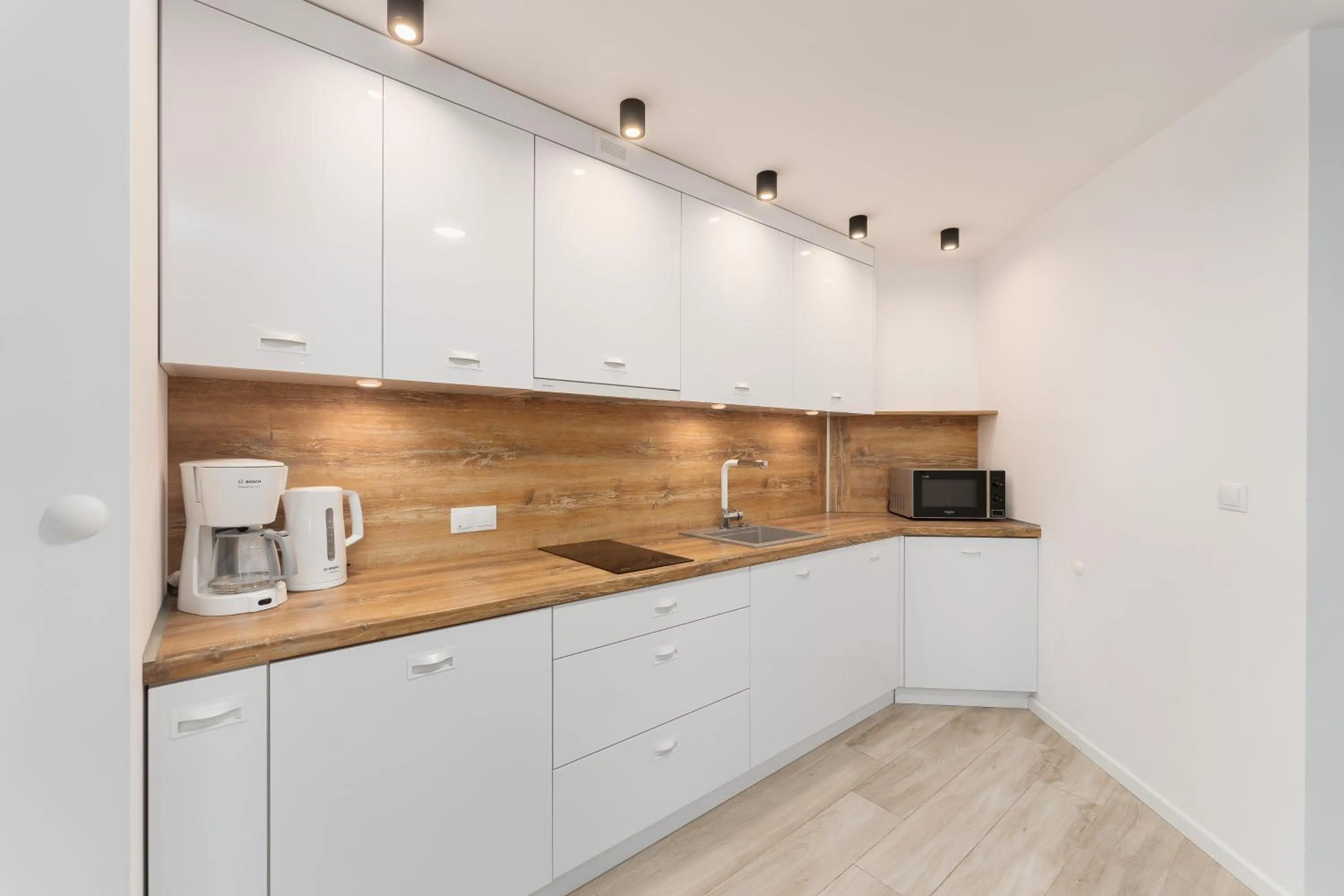 Kitchen or kitchenette in Seaside Kołobrzeg, Sun & Snow