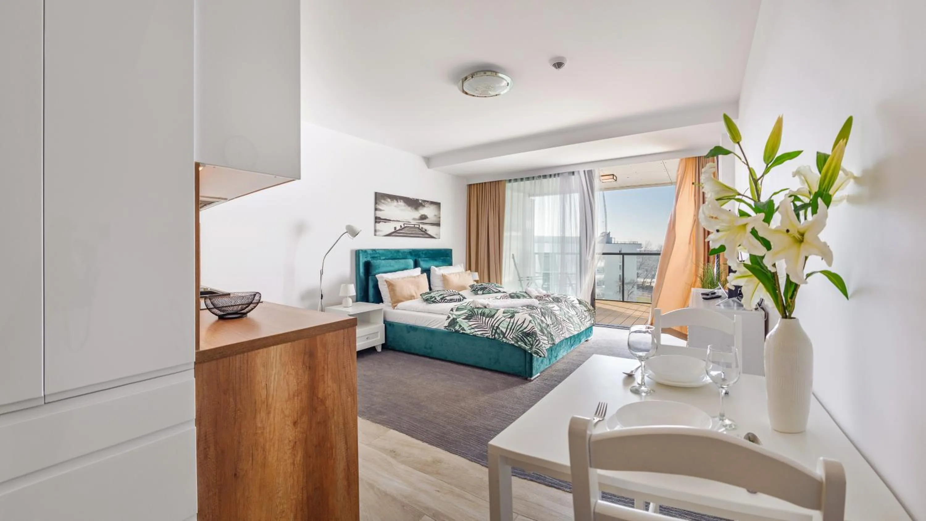 Photo of the whole room, Bed in Seaside Kołobrzeg, Sun & Snow