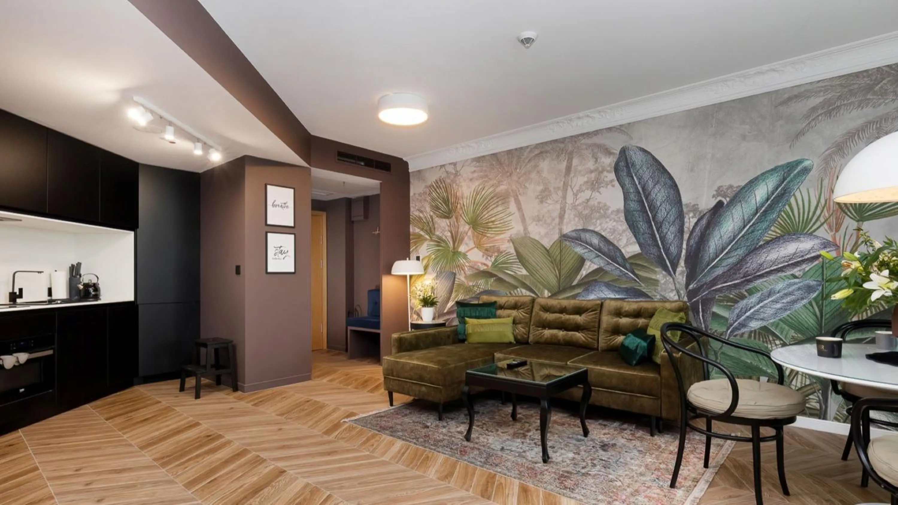 Kitchen or kitchenette in Seaside Kołobrzeg, Sun & Snow