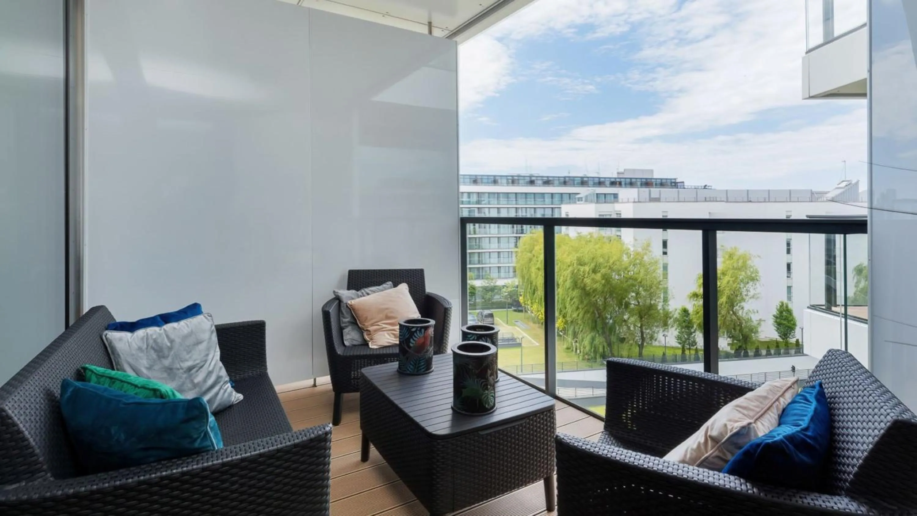 Balcony/Terrace in Seaside Kołobrzeg, Sun & Snow