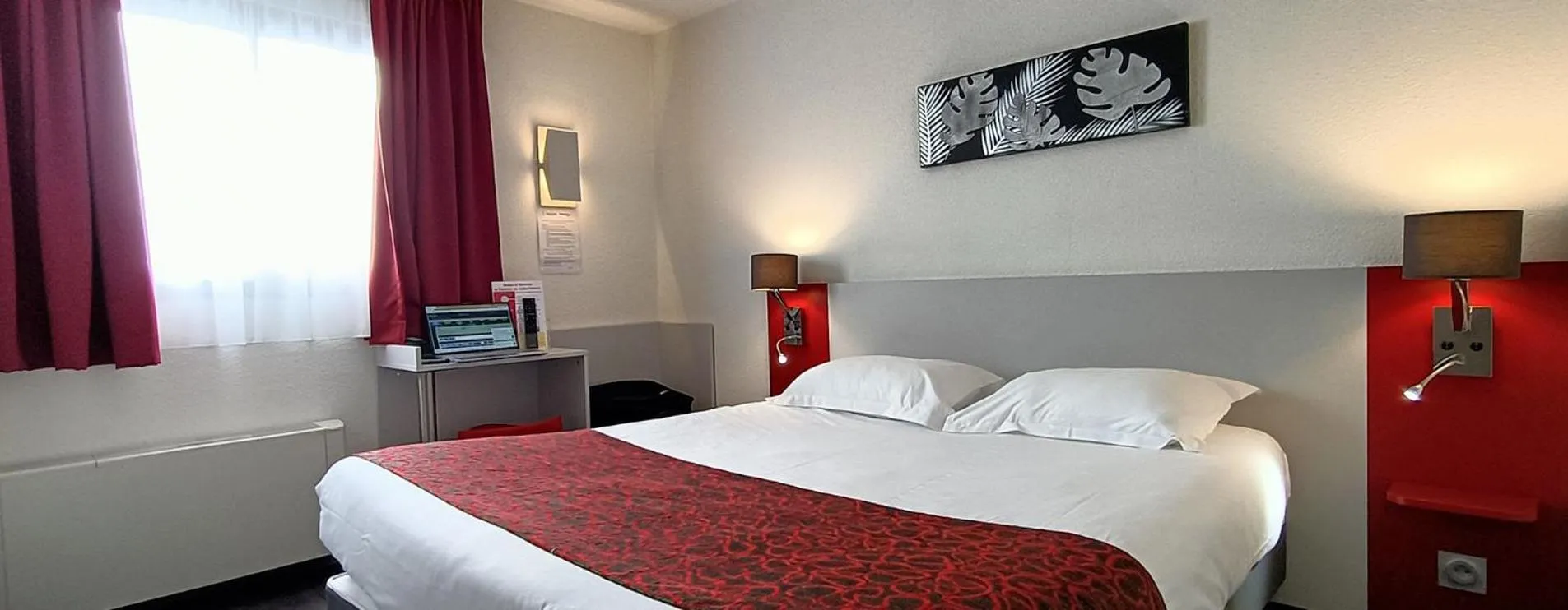 Bed in Fasthotel Tarbes Séméac - Un hôtel FH Confort