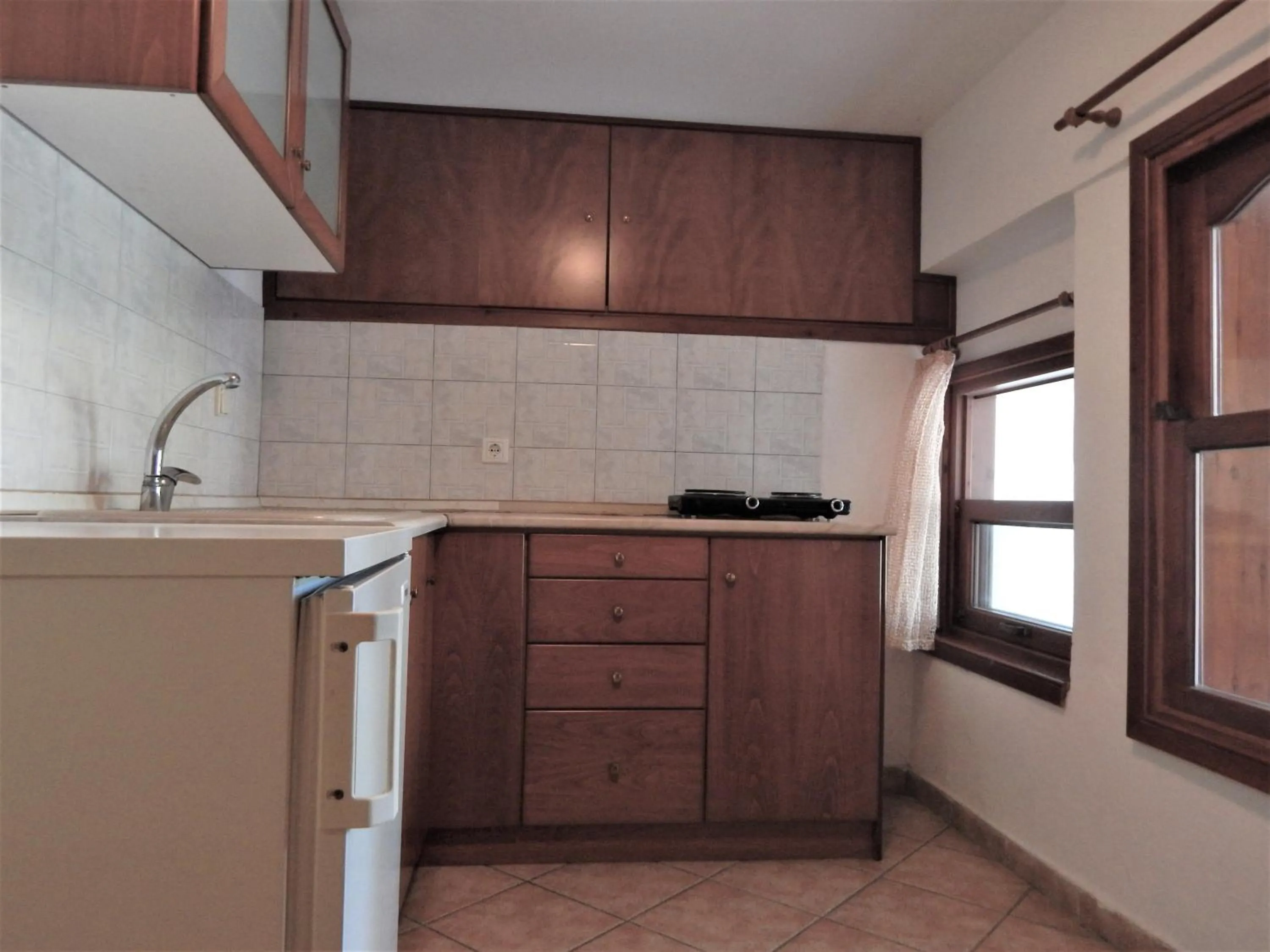 Kitchen or kitchenette in Hotel Pilalidis