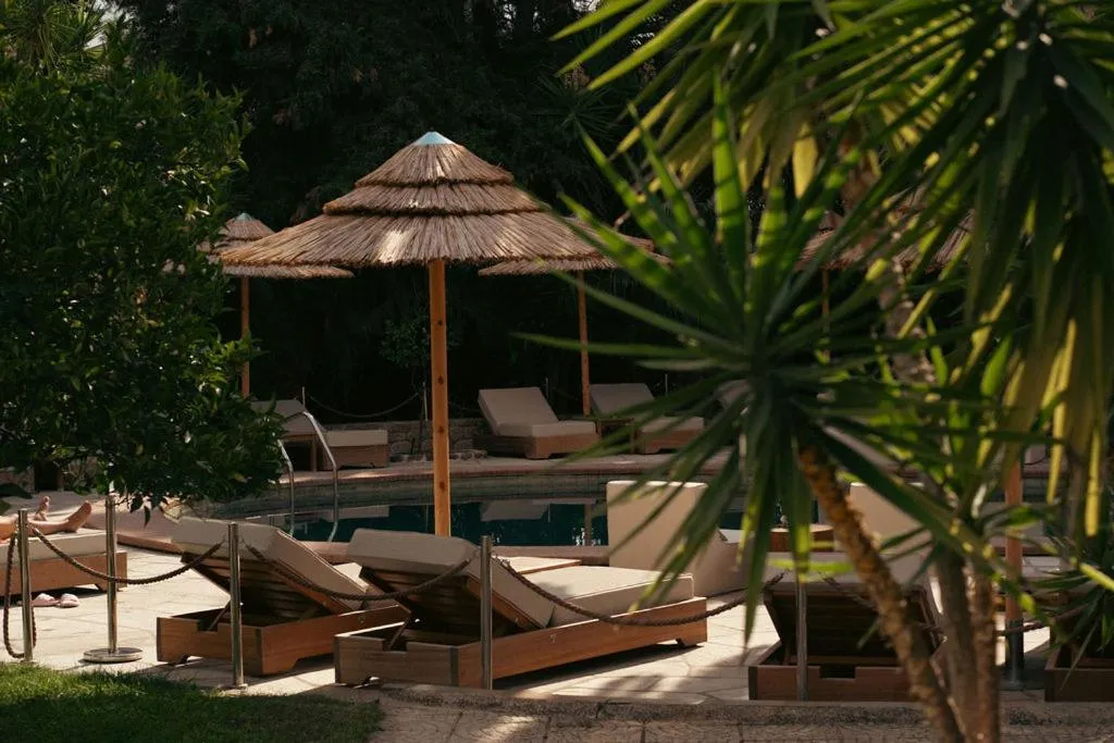 Pool view in Hotel Pilalidis