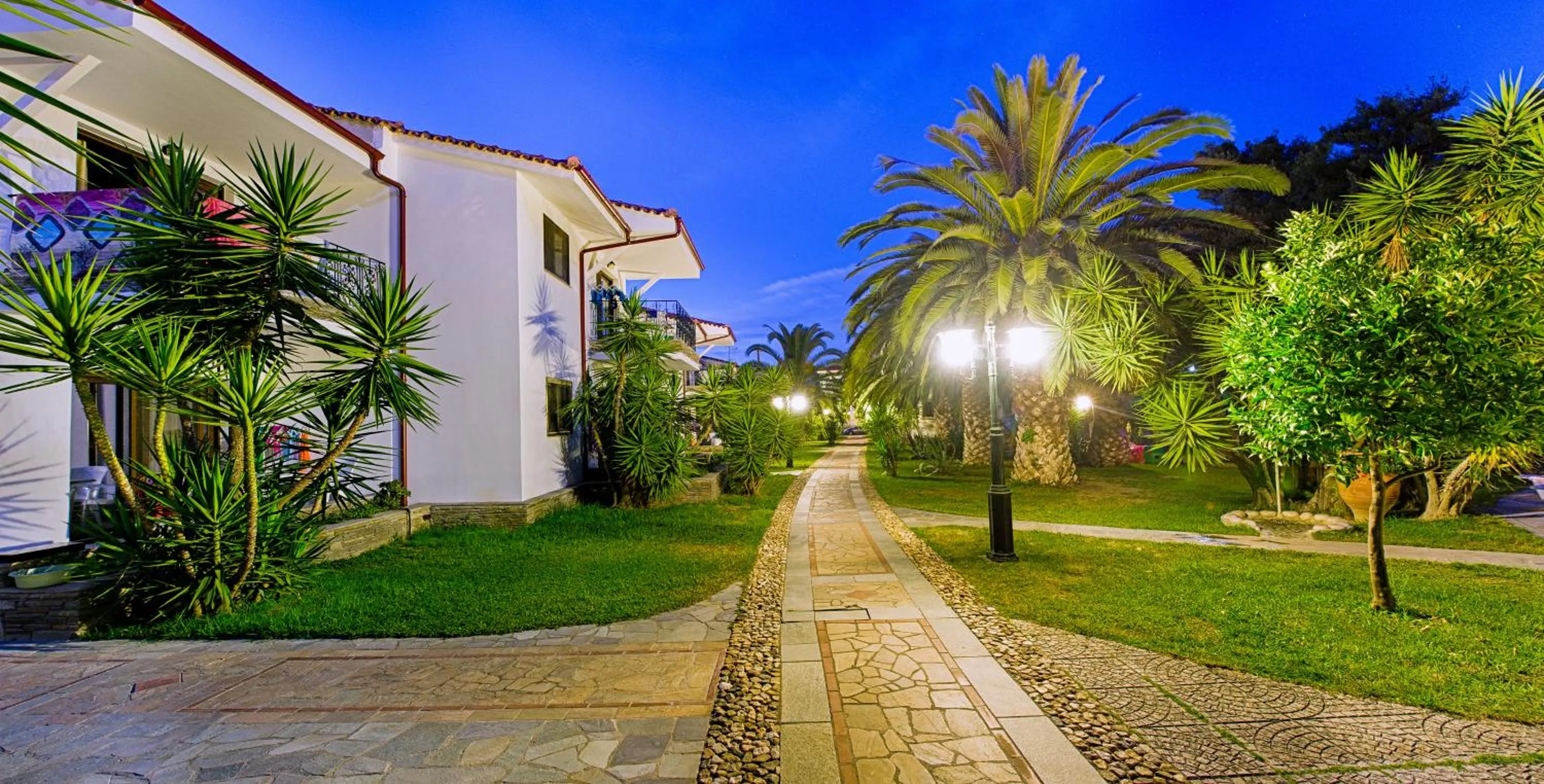 Garden in Hotel Pilalidis